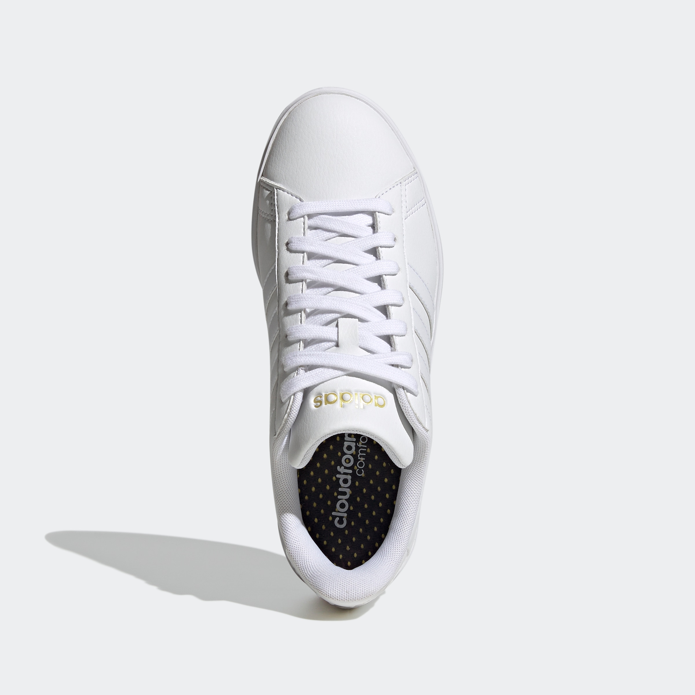 adidas Sportswear Sneaker »GRAND COURT CLOUDFOAM LIFESTYLE COURT COMFORT«, Design auf den Spuren des adidas Superstar