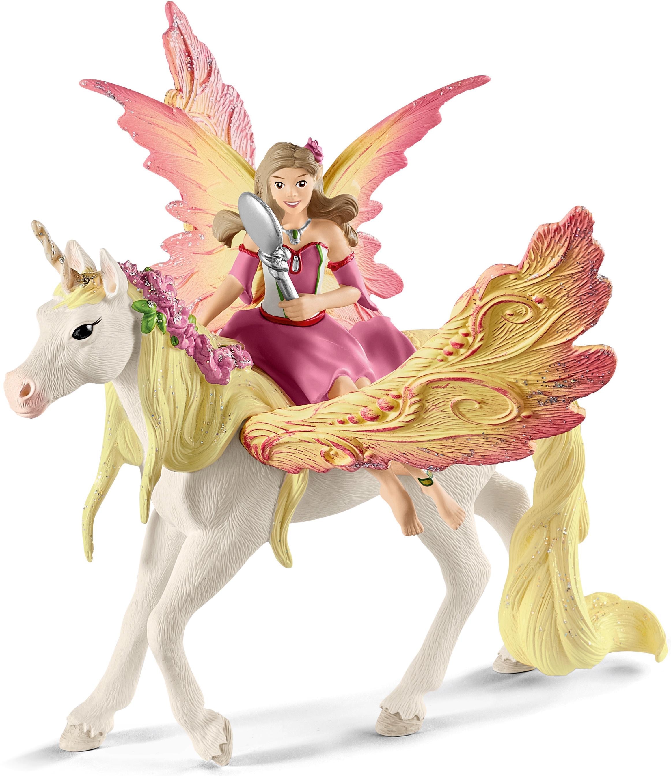 Schleich® Spielfigur »BAYALA®, Feya mit Pegasus-Einhorn (70568)«