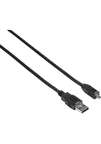Hama USB-Kabel »USB-2.0-Anschlusskabel, A-Stecker - Mini-B-St. (B8 Pin) 1,8 m,... kaufen