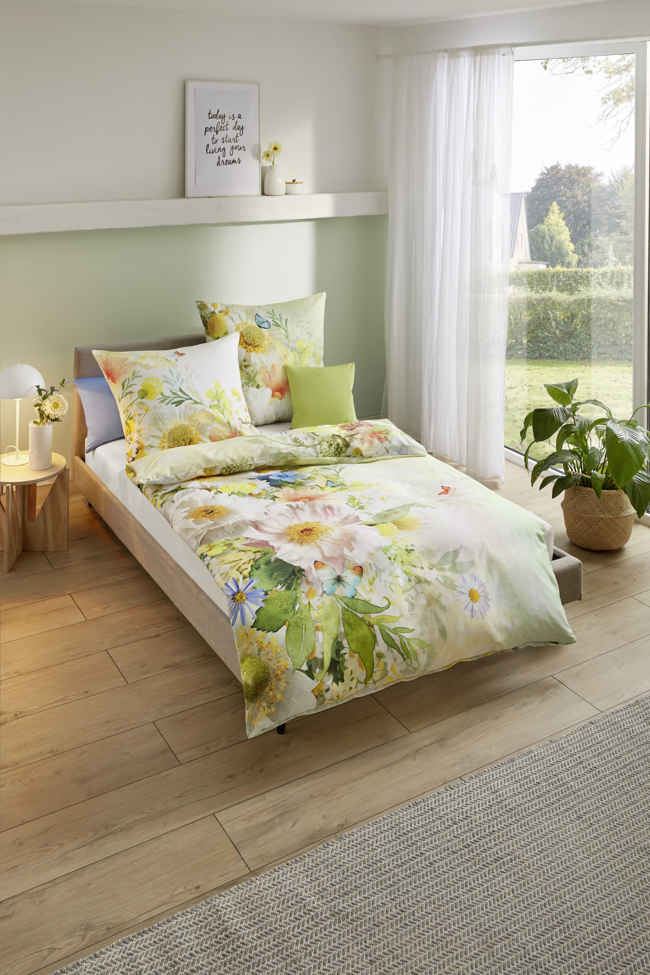 Kaeppel Bettwäsche »Camila« 2 Stk. Mit Blumen