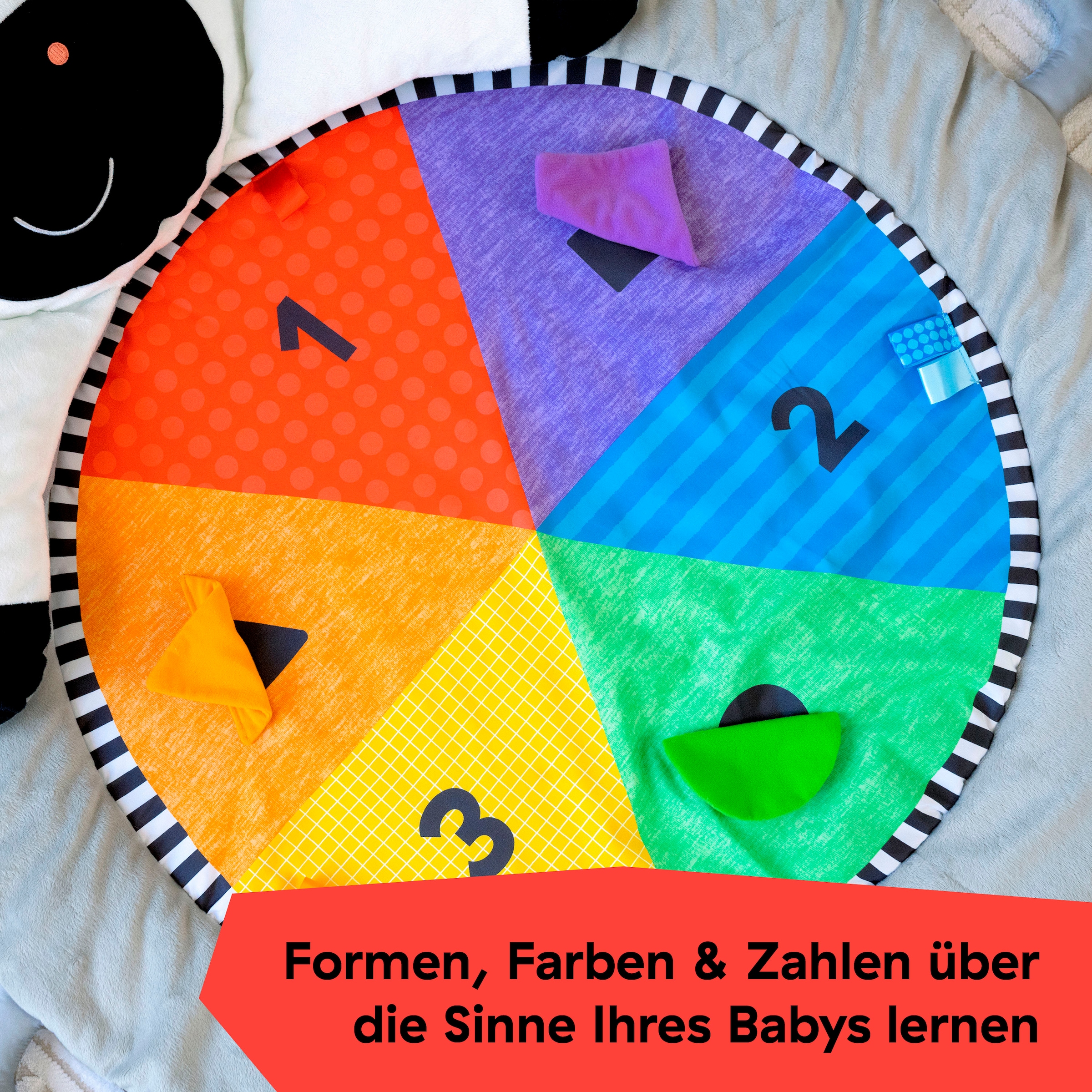 Baby Einstein Spielbogen »Zen's Activity Milestones™ Plush Gym« mit Licht- und Sound