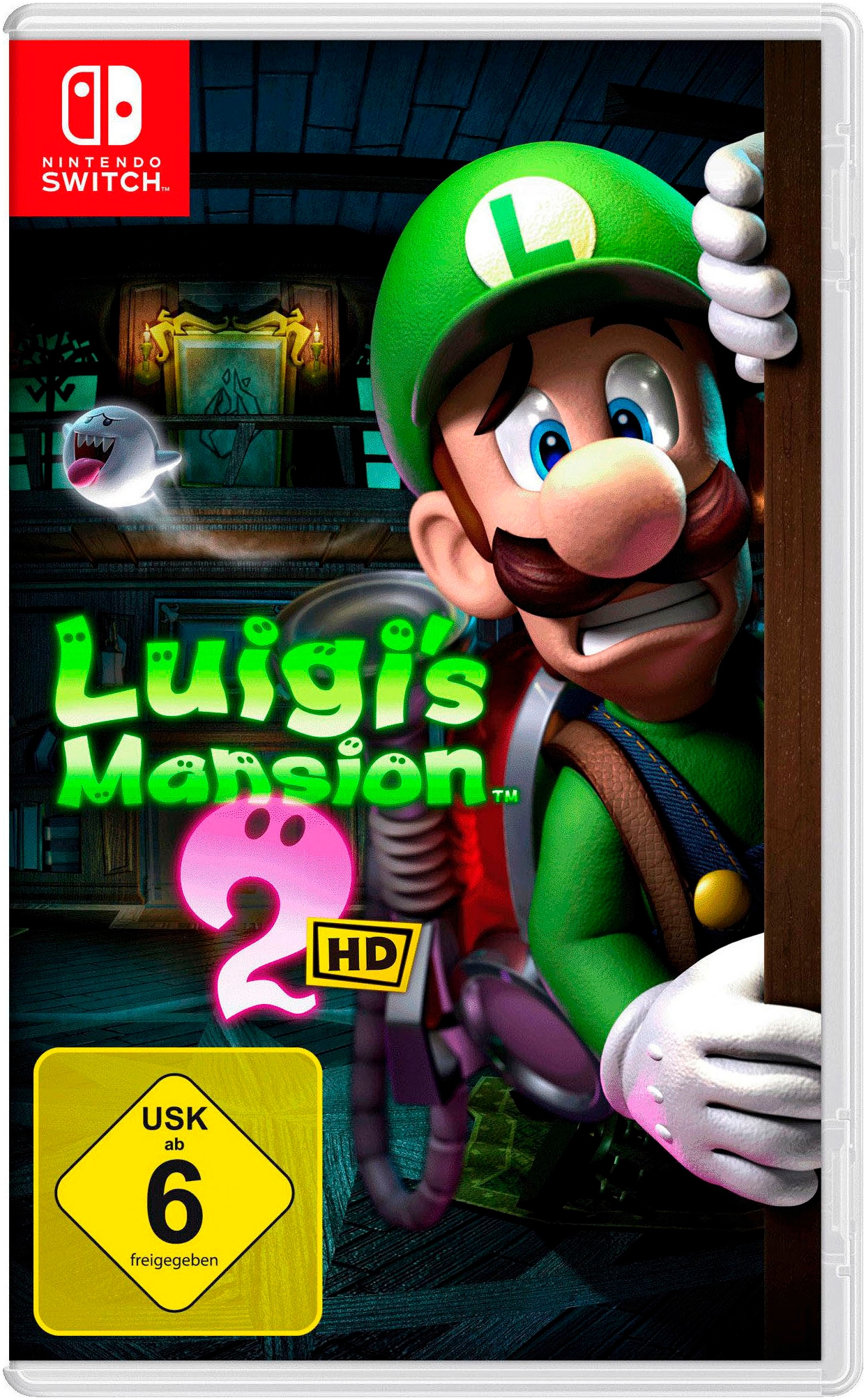 Nintendo Switch Spielekonsole »OLED + Luigi's Mansion 2 HD«