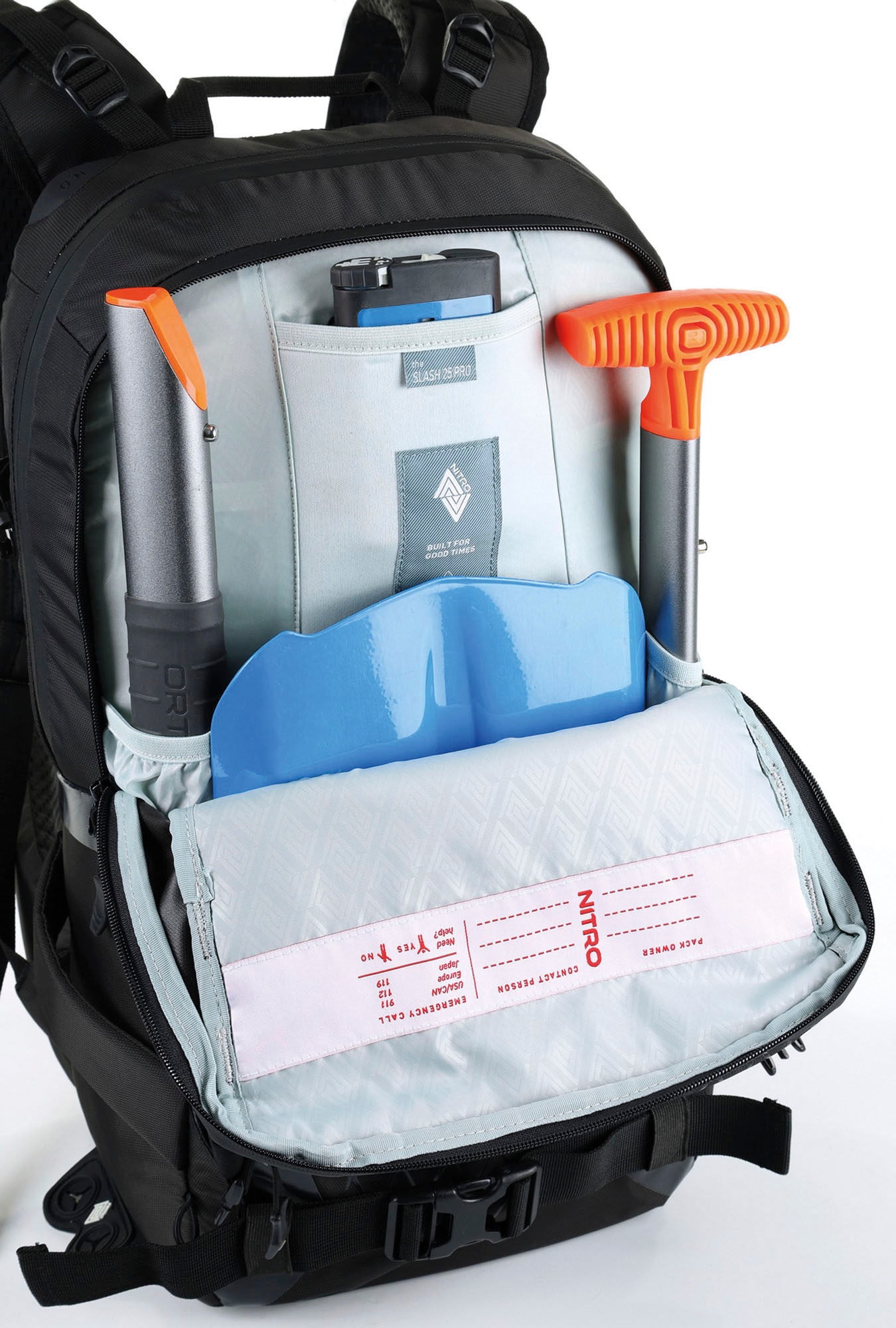 NITRO Freizeitrucksack »Slash 25 Pro«, Snowboardrucksack,Wanderucksack, Freizeitrucksack, Skatepack