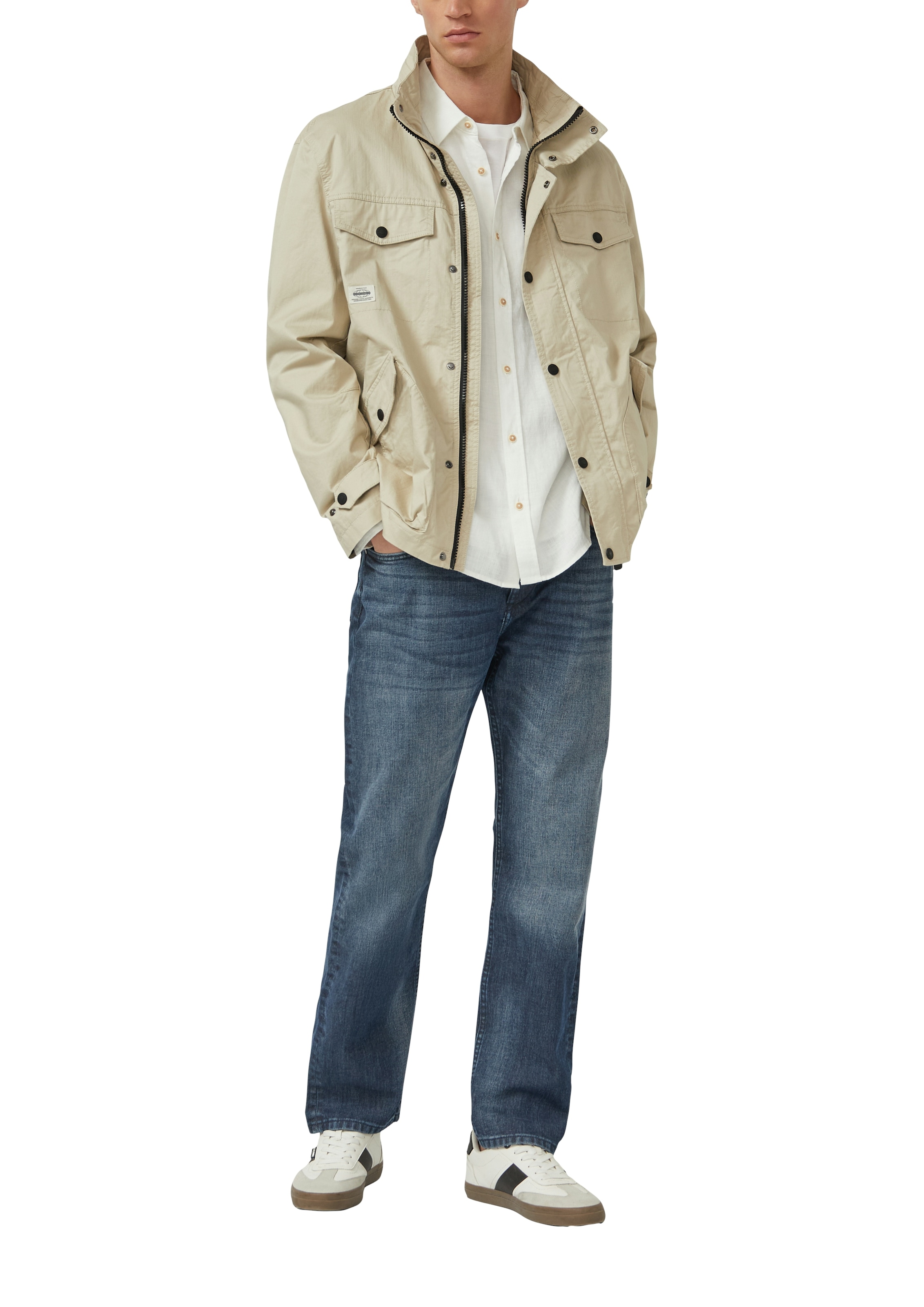 s.Oliver Langarmhemd mit Manschetten