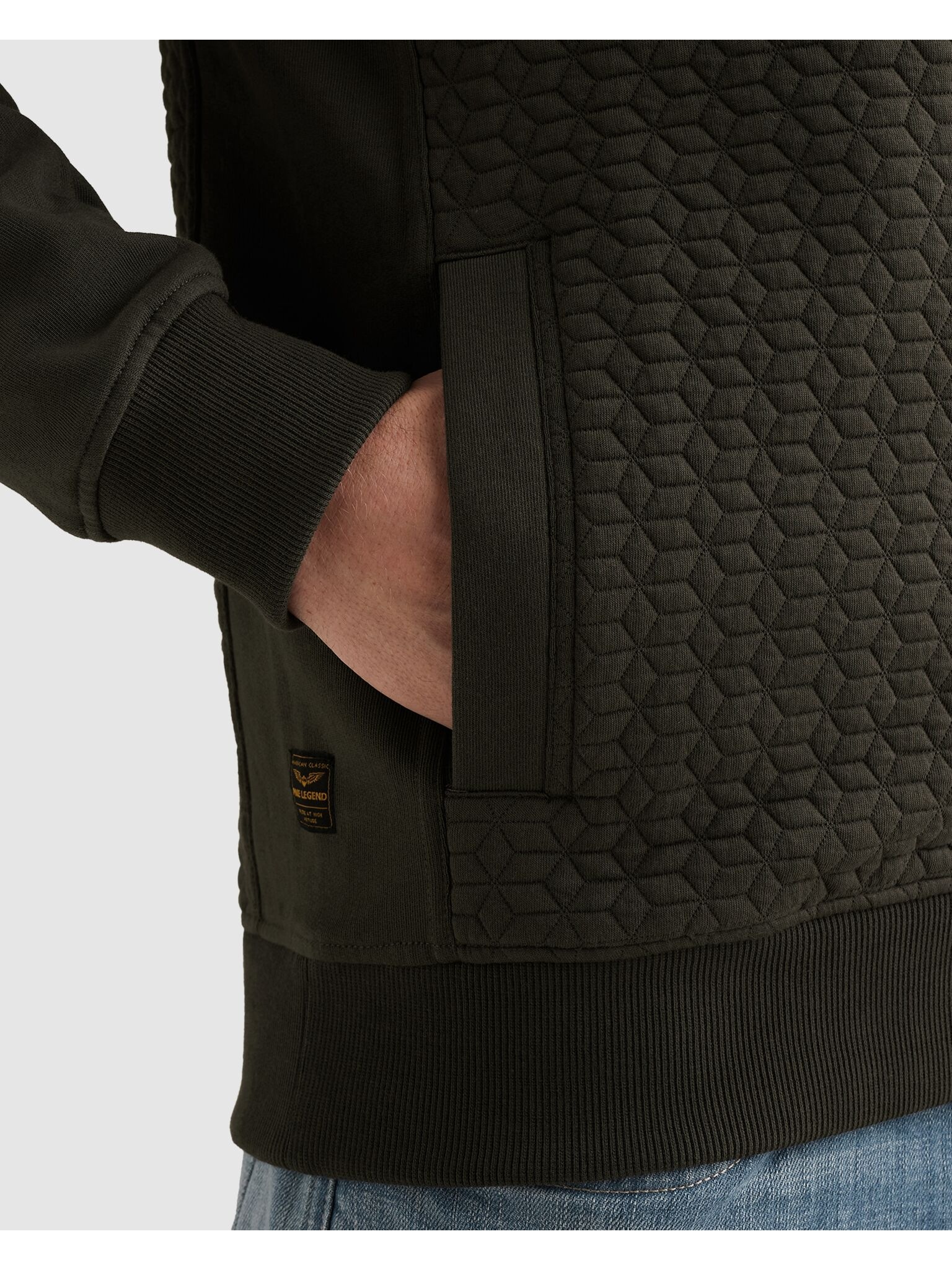 PME LEGEND Sweatjacke mit Vordertaschen