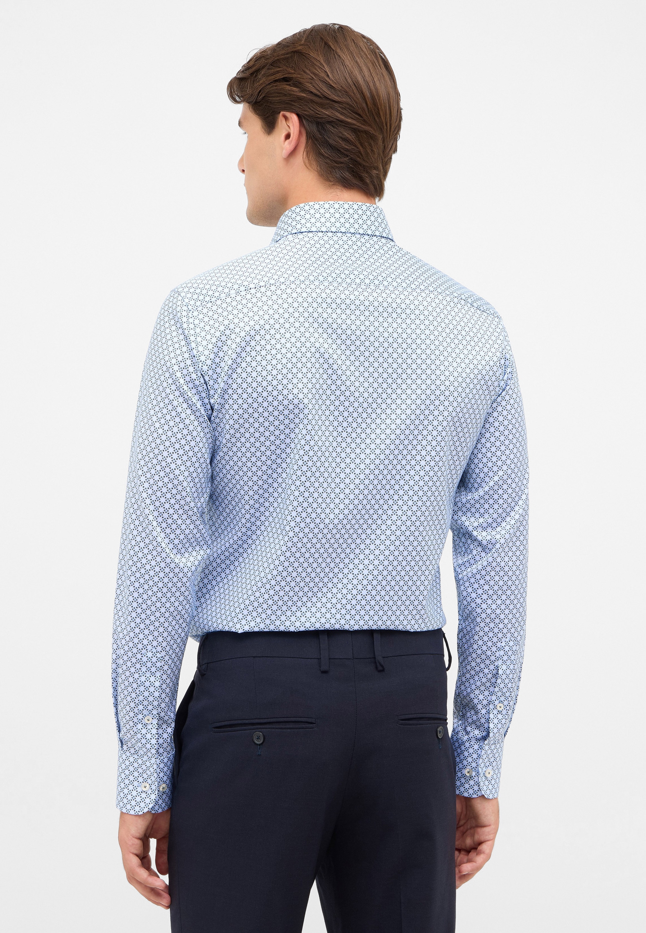 Eterna Langarmhemd »SLIM FIT« NON IRON (bügelfrei)