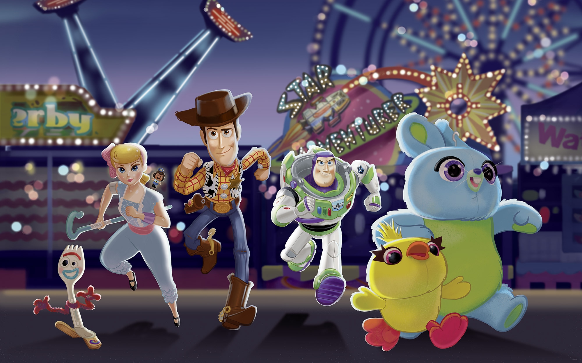 Komar Kindertapete »Disney and Pixar Toy Story Team«, bedruckt