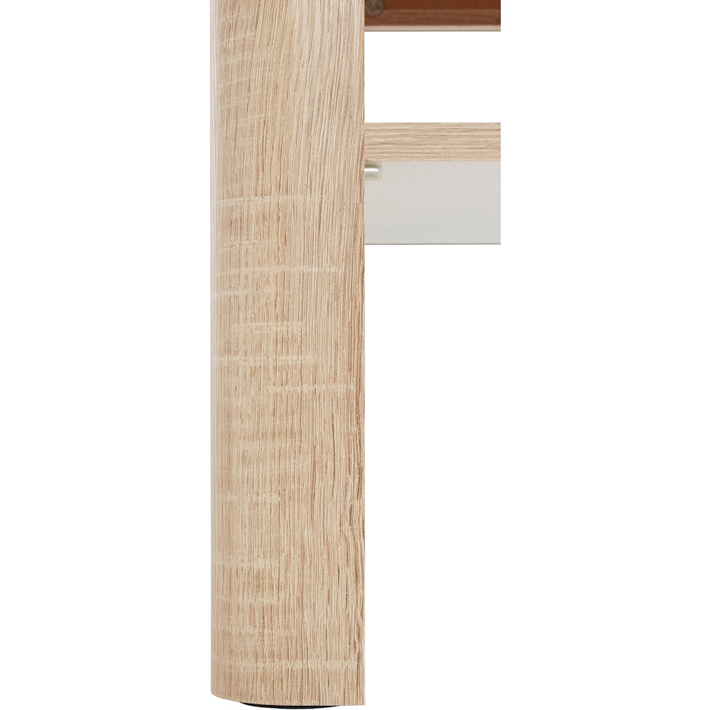 PRO Line Couchtisch, aus Holz, mit Ablageboden, wahlweise in rechteckig oder quadratisch