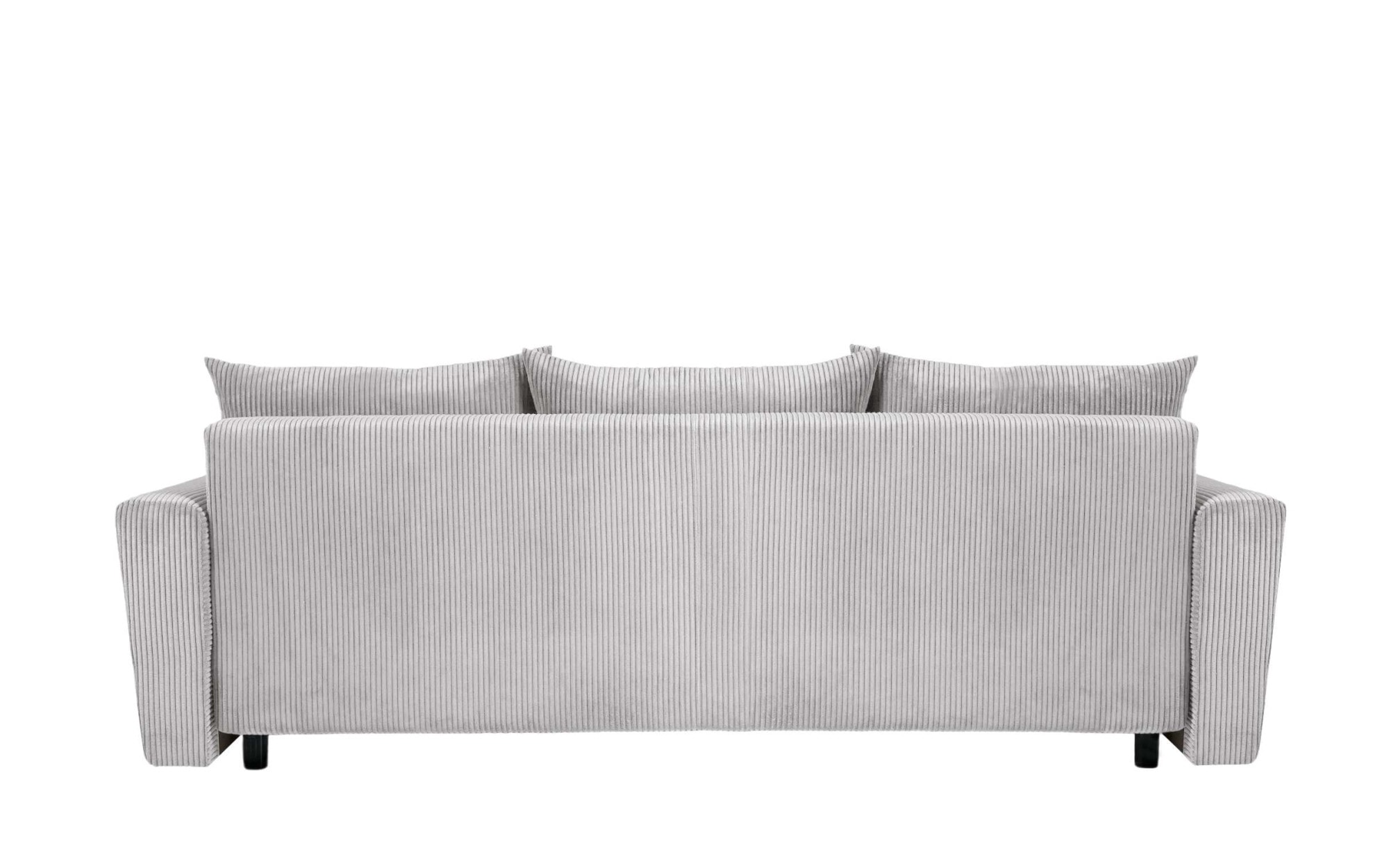 INOSIGN 3-Sitzer »MAGHERA Schlafsofa mit Bettkasten, in hochwertiger Verarbeitung«, mit Wellenunterfederung, Cord und Struktur-Bezug, B/H/T 230/92,5/79 cm