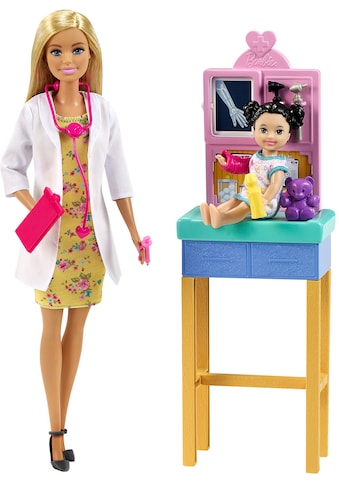 Barbie Anziehpuppe »Kinderärztin, blond«, (Set) kaufen