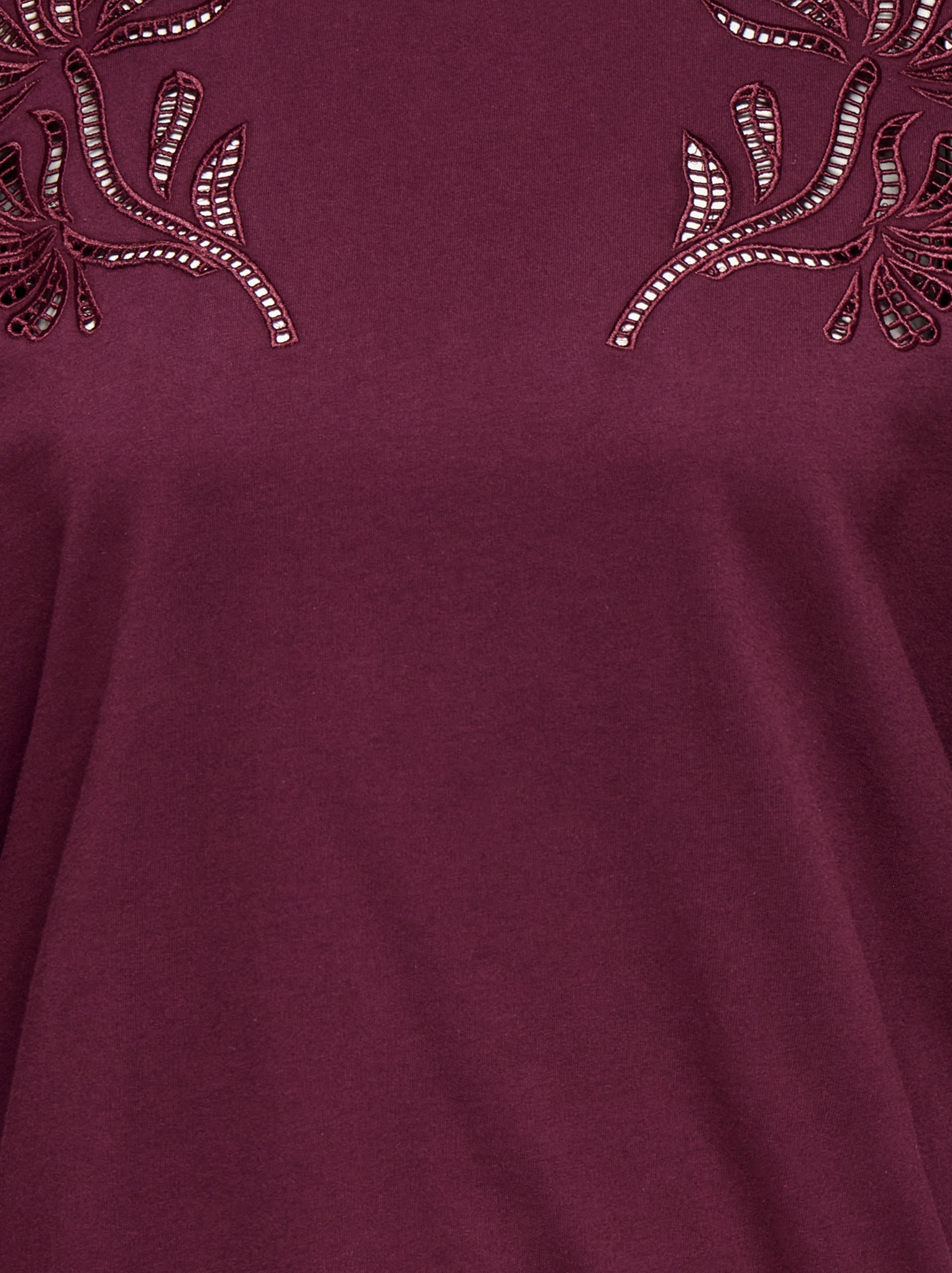 ONLY CARMAKOMA Sweatshirt »CARLEONORA L/S O-NECK BLOUSE JRS BF«, Baumwolle, regular fit

