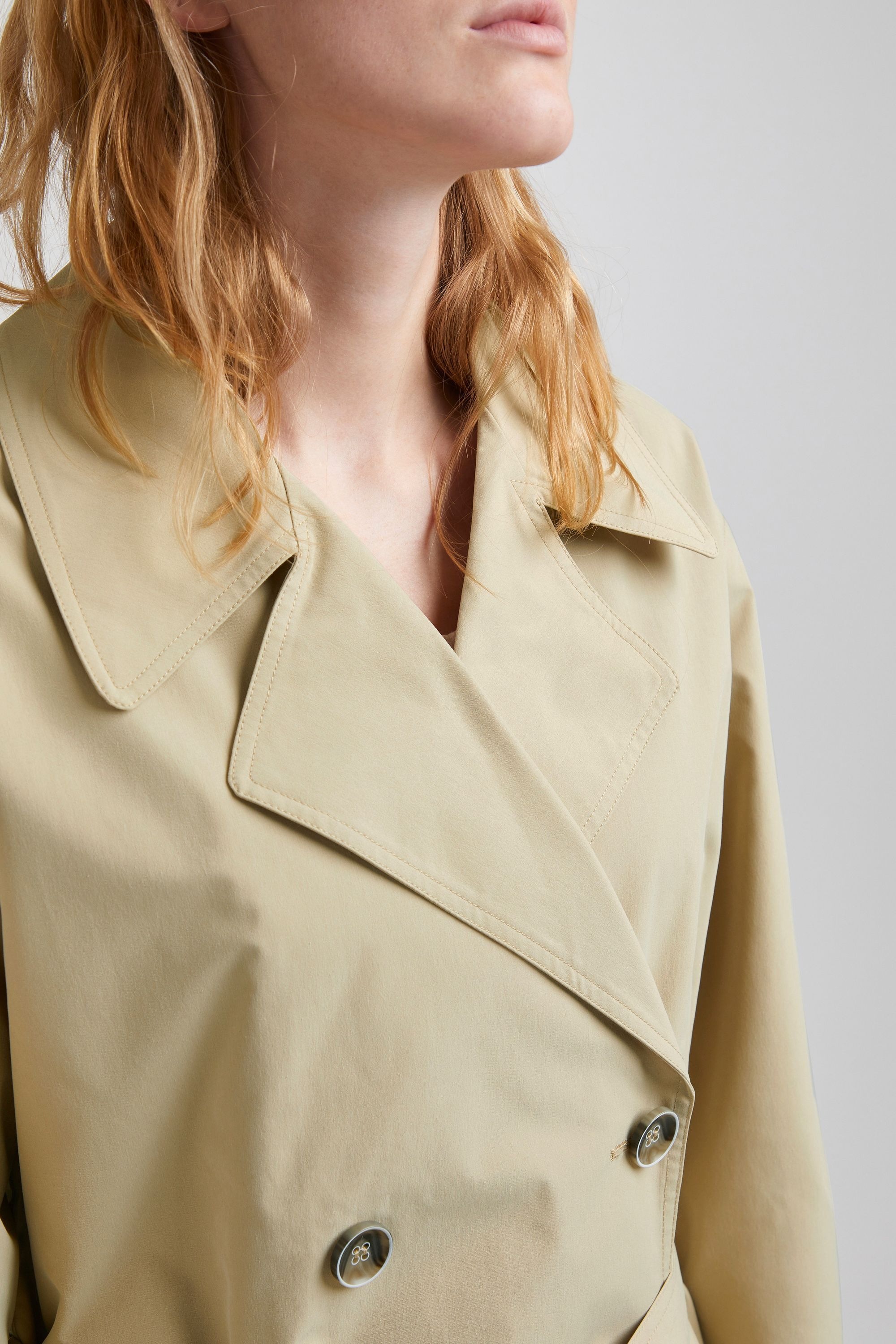 b.young Langjacke »Langjacke BYCasandra«, ohne Kapuze