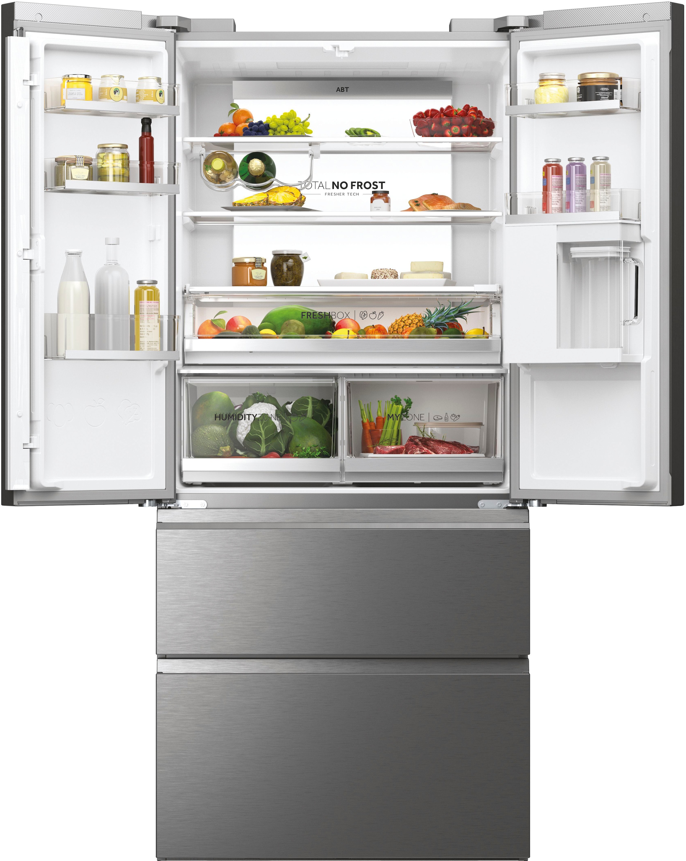 Haier French Door »HFW7819EWMP«, 193 cm hoch, 83 cm breit, Nutzinhalt: 537 Liter, Cold Drink Tank