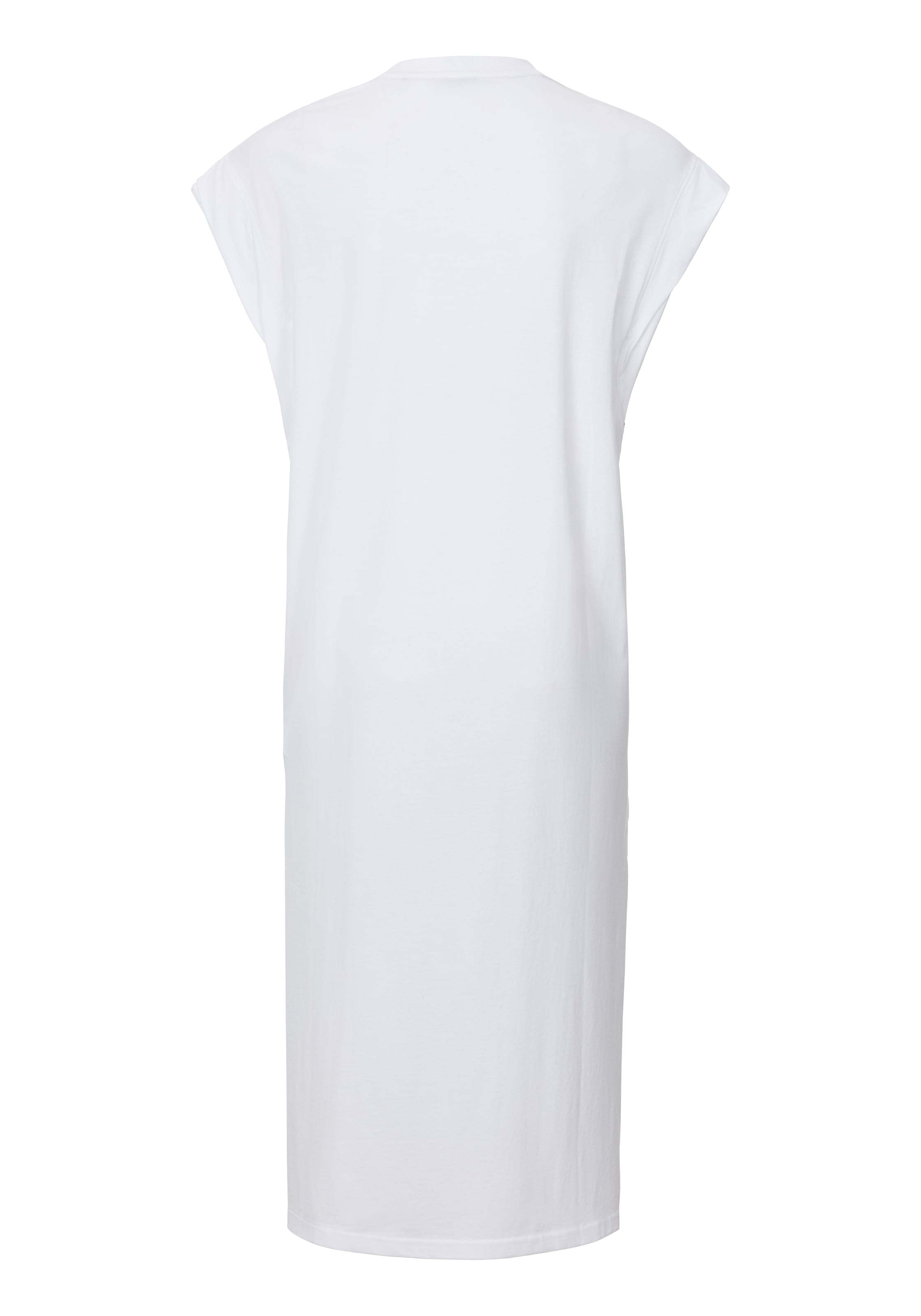 BOSS ORANGE Jerseykleid »Edress Premium Damenmode«, mit Schlitzen, Logoschriftzug