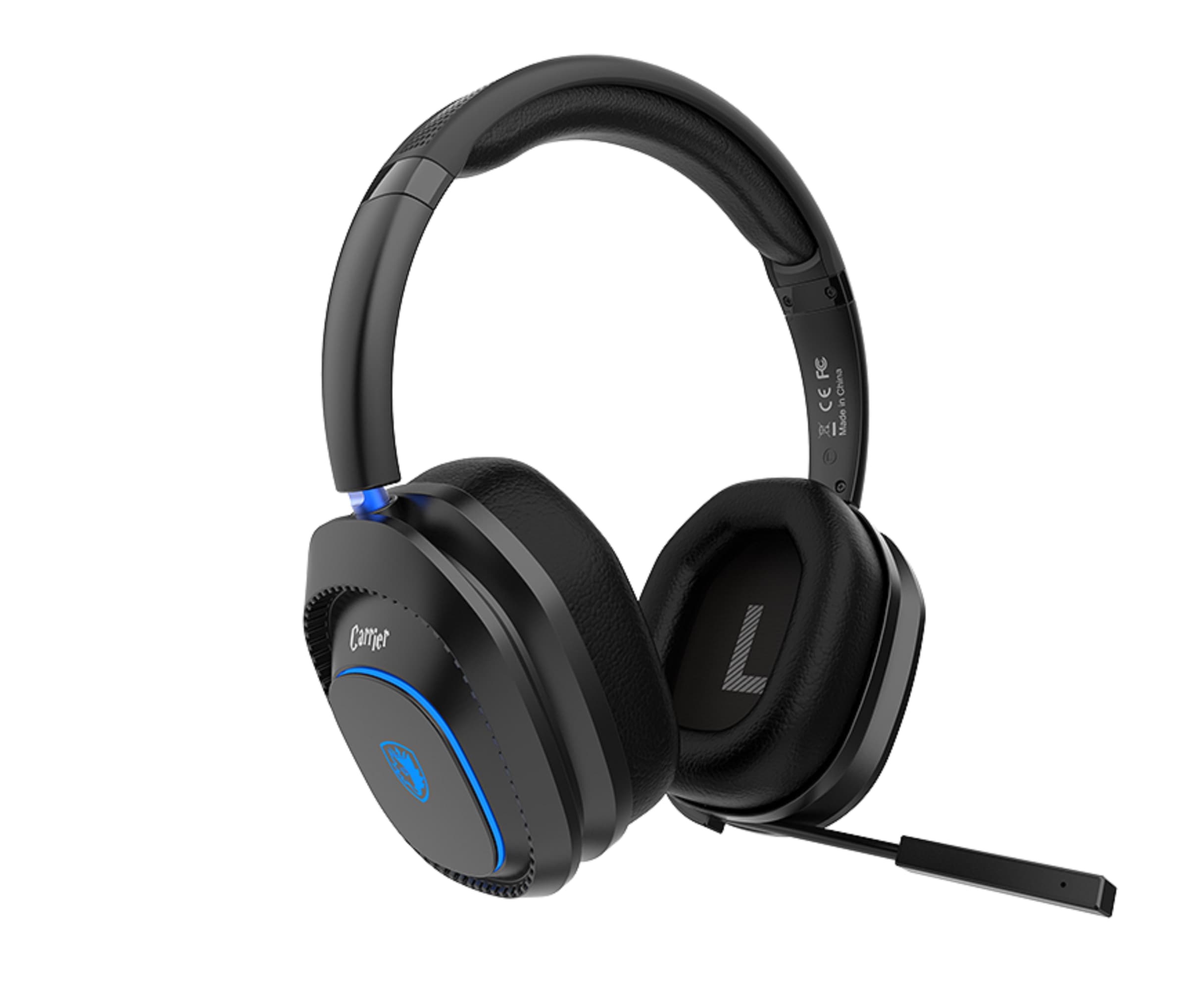 Gaming-Headset »Carrier SA-203«, Rauschunterdrückung, kabellos, Stereo, Over Ear,...