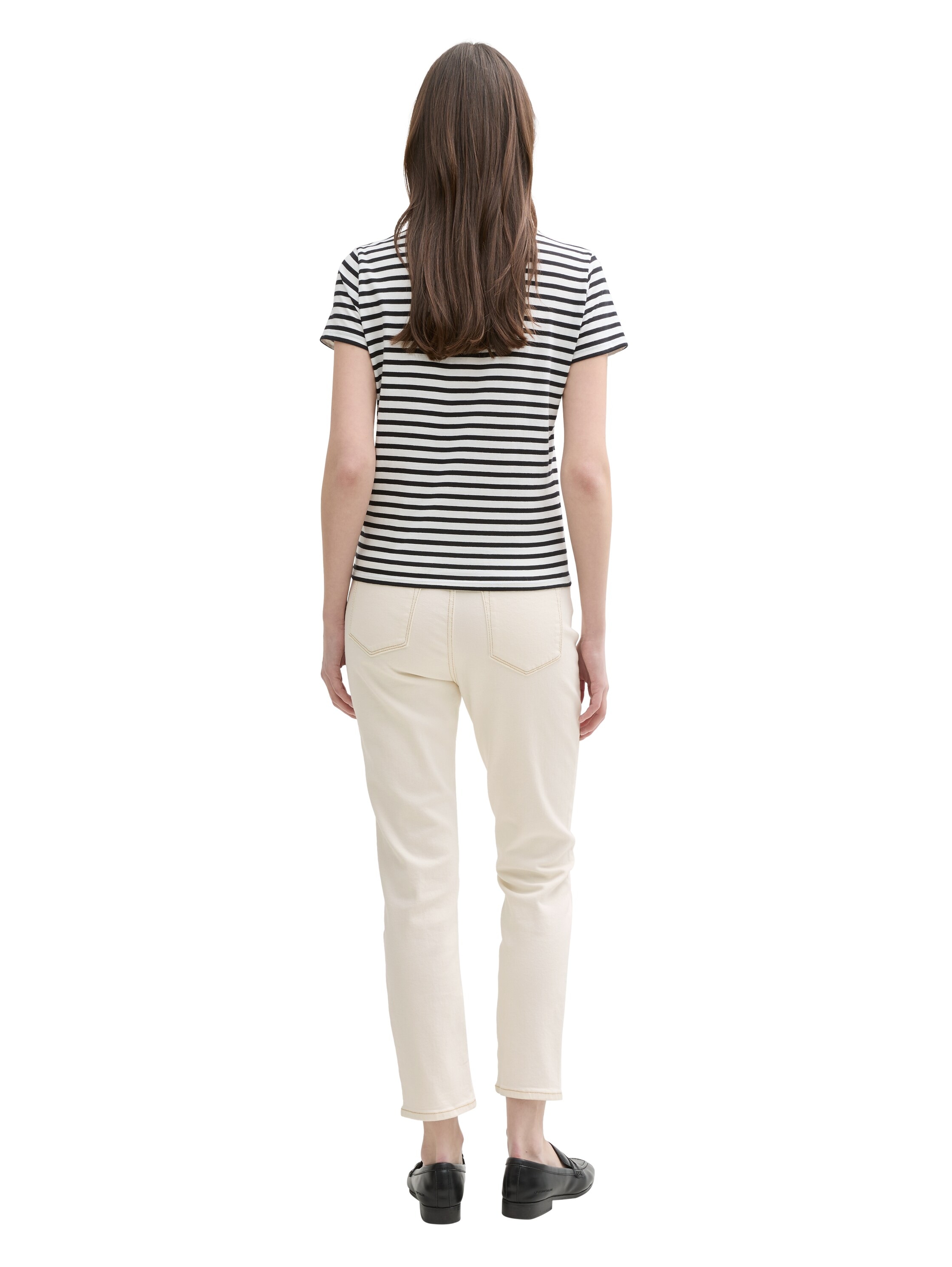 TOM TAILOR Denim 7/8-Jeans, im Used-Look