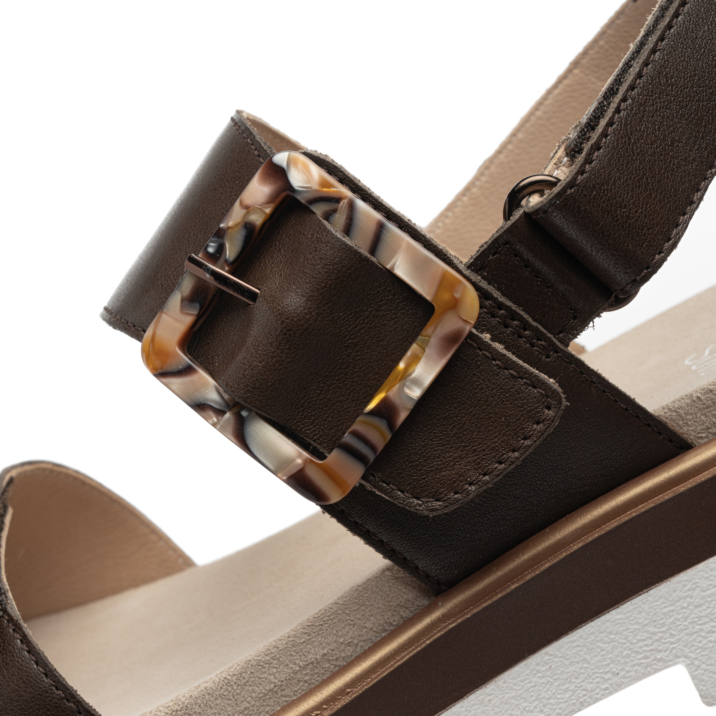 Ara Keilsandalette »MALAGA«  Keilabsatz, Plateau, Riemchensandalette in bequemer Weite G (= weit)