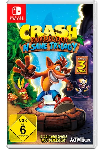 Activision Spielesoftware »Crash Bandicoot N. Sane Triology«, Nintendo Switch kaufen
