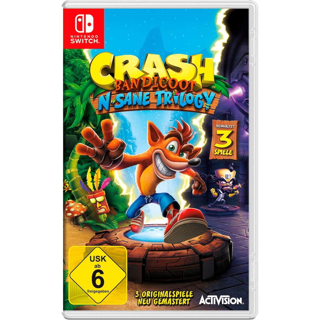 Activision Spielesoftware »Crash Bandicoot N. Sane Triology«, Nintendo Switch