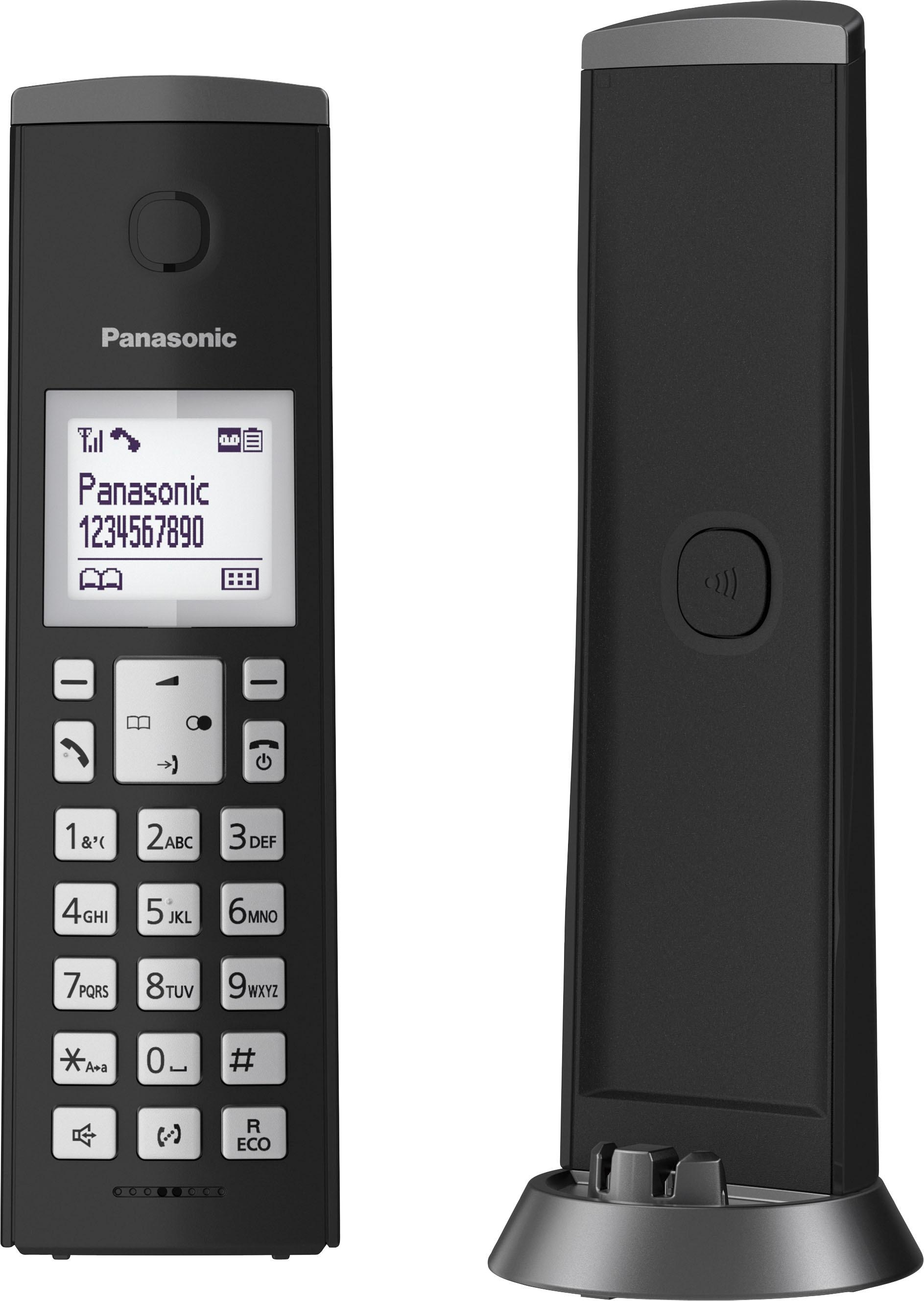 Panasonic Schnurloses DECT-Telefon »KX-TGK220«, (Mobilteile: 1), 4 Wege Navigationstaste