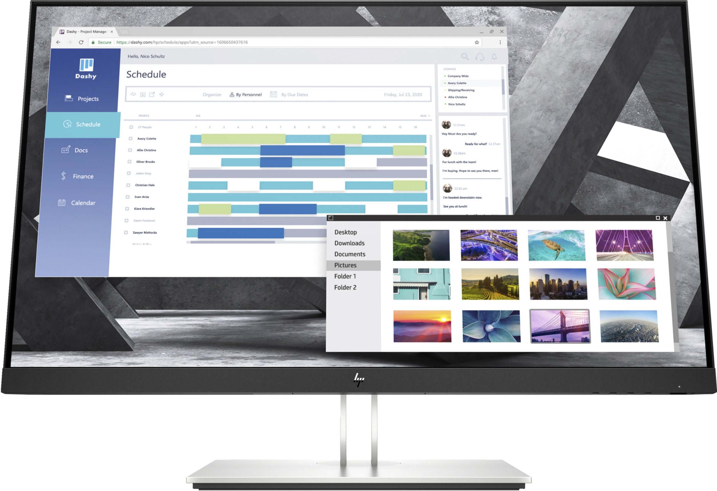 HP LED-Monitor »E27q G4 QHD-Monitor«, 69 cm/27 Zoll, 2560 x 1440 px, QHD, 5 ms Reaktionszeit, 60 Hz