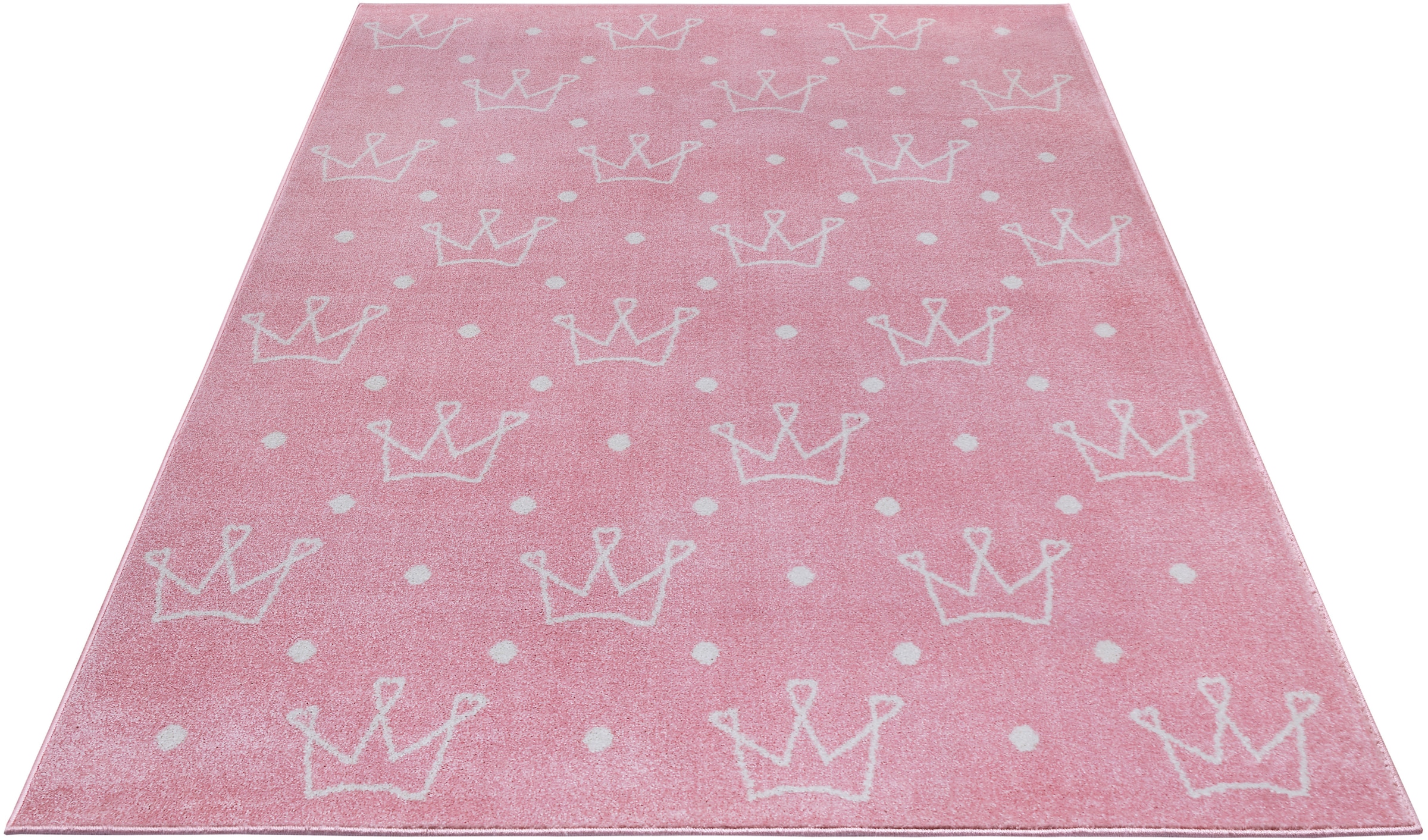 HANSE Home Kinderteppich »Adventures  Crowns« rechteckig 7 mm Höhe Spielteppich, fest, Kinderzimmer, Kurzflor, Spielunterlage