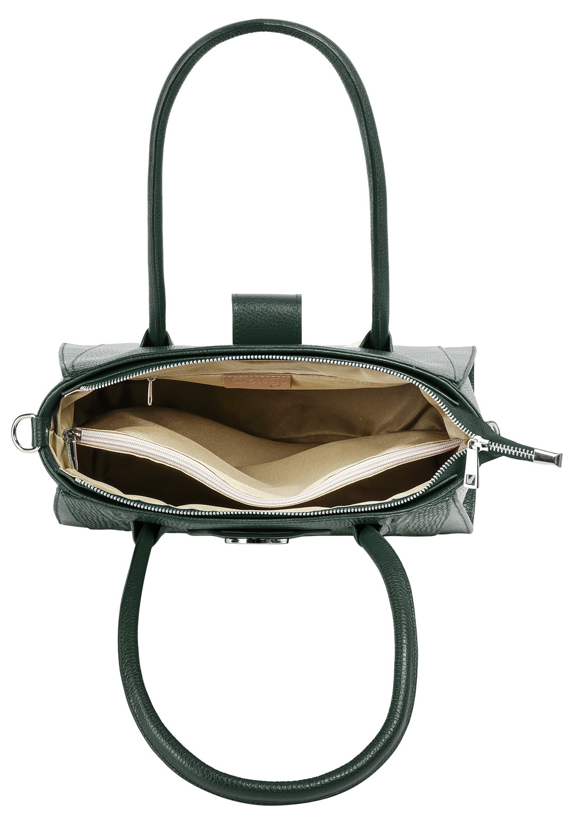 Cluty Shopper, echt Leder, Made in Italy