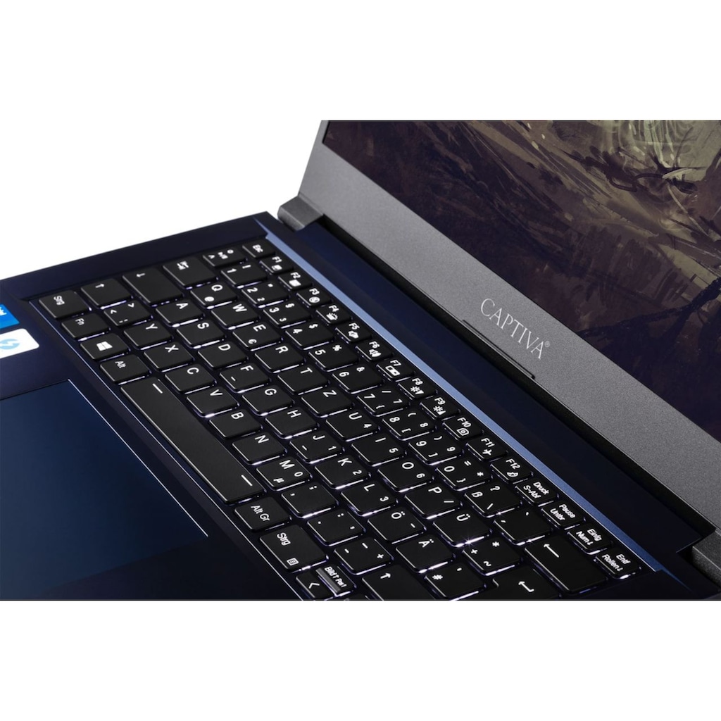 CAPTIVA Gaming-Notebook »Advanced Gaming I68-376«, / 14 Zoll, Intel, Core i5, GeForce RTX 3050, 500 GB SSD