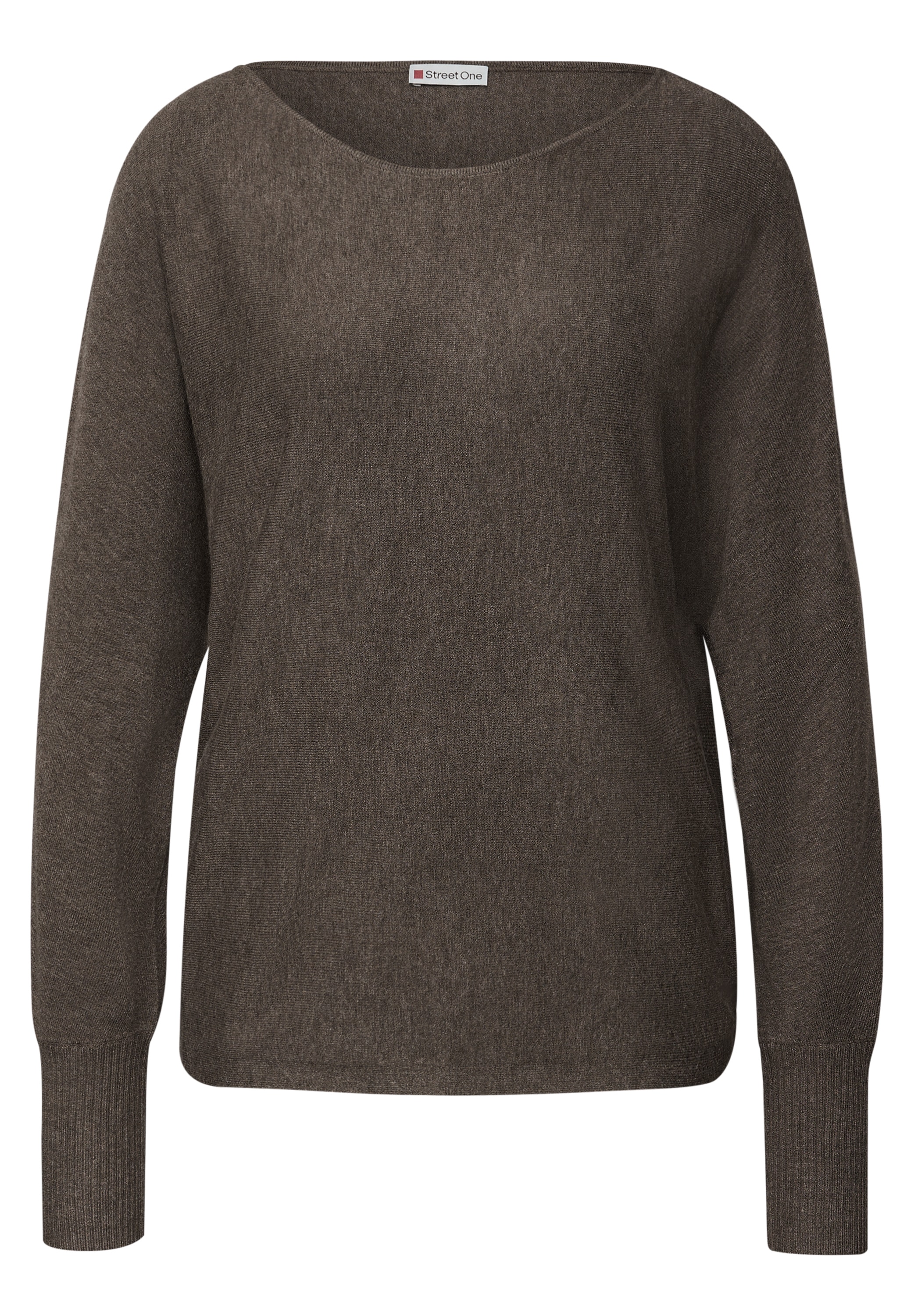 STREET ONE Strickpullover, mit Rippbündchen