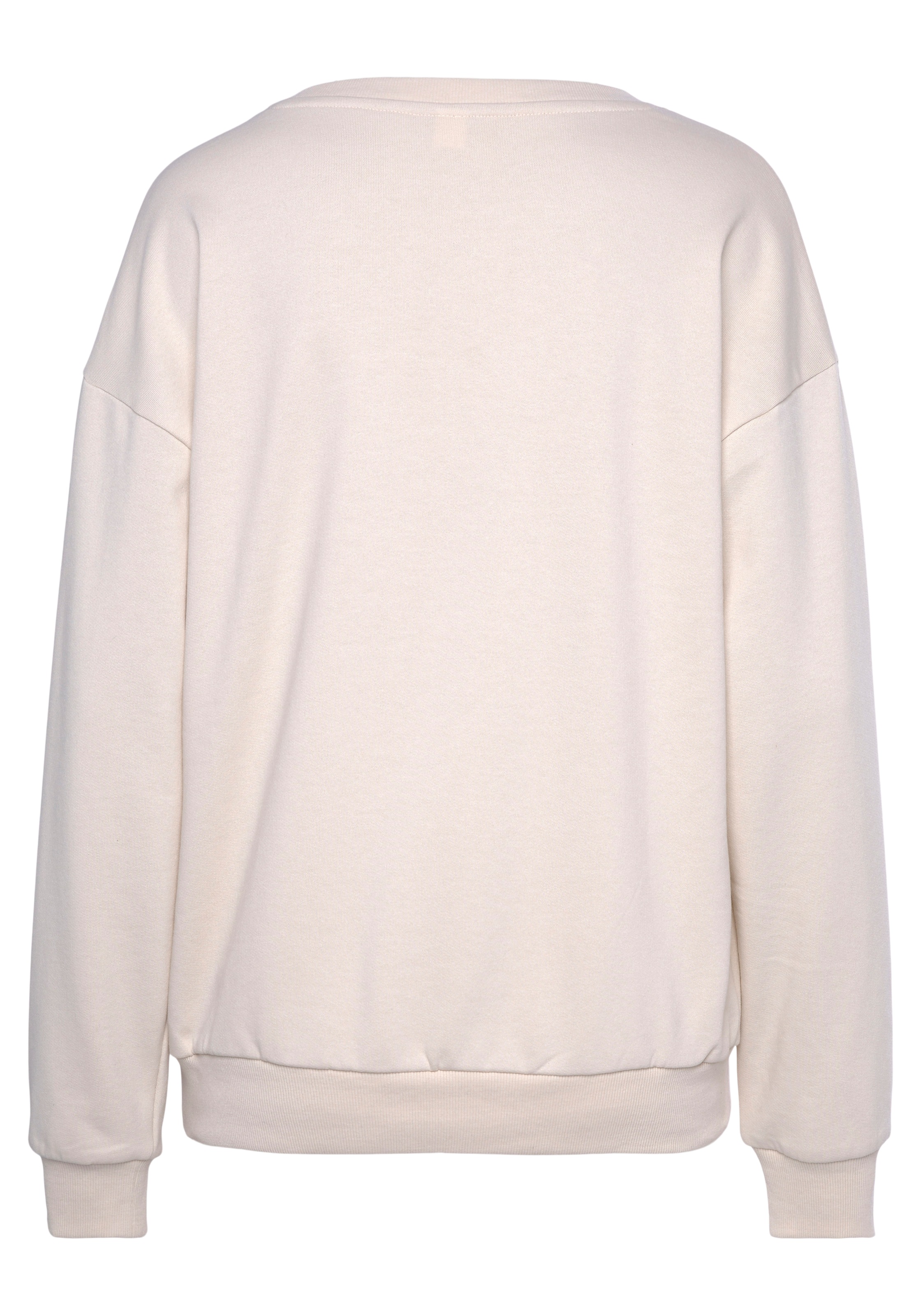 Vivance Sweater, mit schönem Frontprint, Loungewear