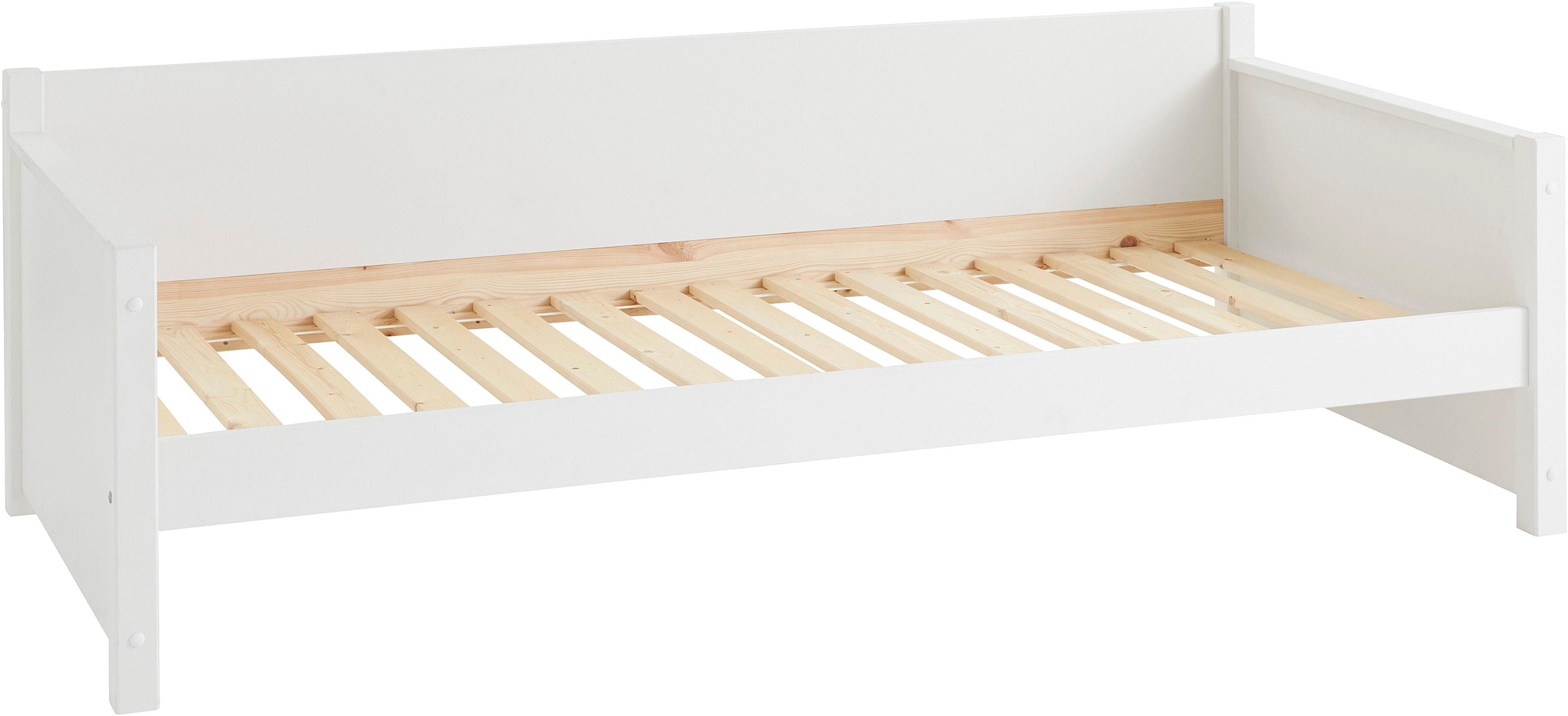 Lüttenhütt Daybett »"TIPO " zertifiziertes Massivholz,«, Gästebett, platzsparend, Option für 2. Schlafgelegenheit