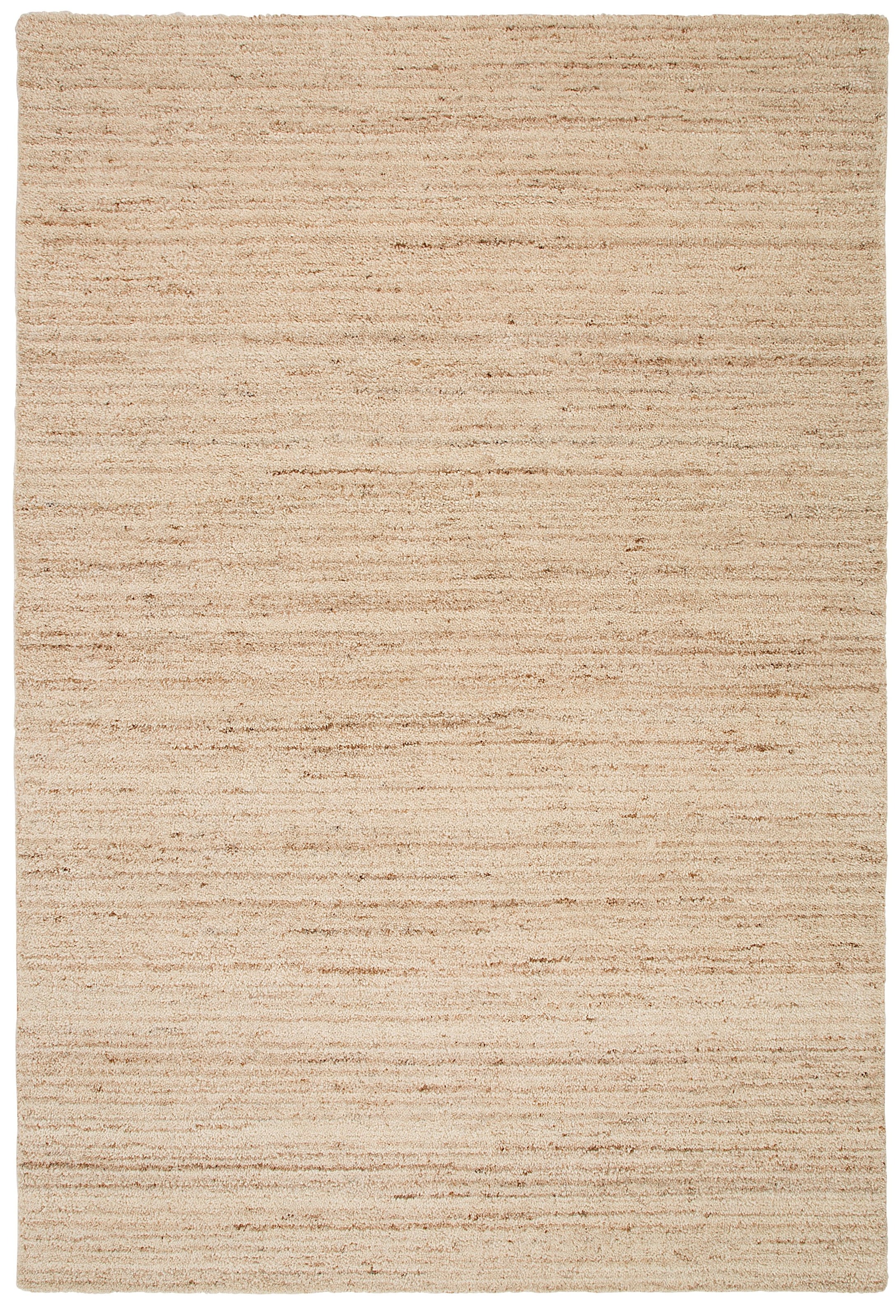 THEKO Wollteppich »Janne, Berber Teppich,  Wolle, meliert, handgearbeitet« rechteckig 20 mm Höhe handgetuftet, Wohnzimmer, Schlafzimmer, Esszimmer