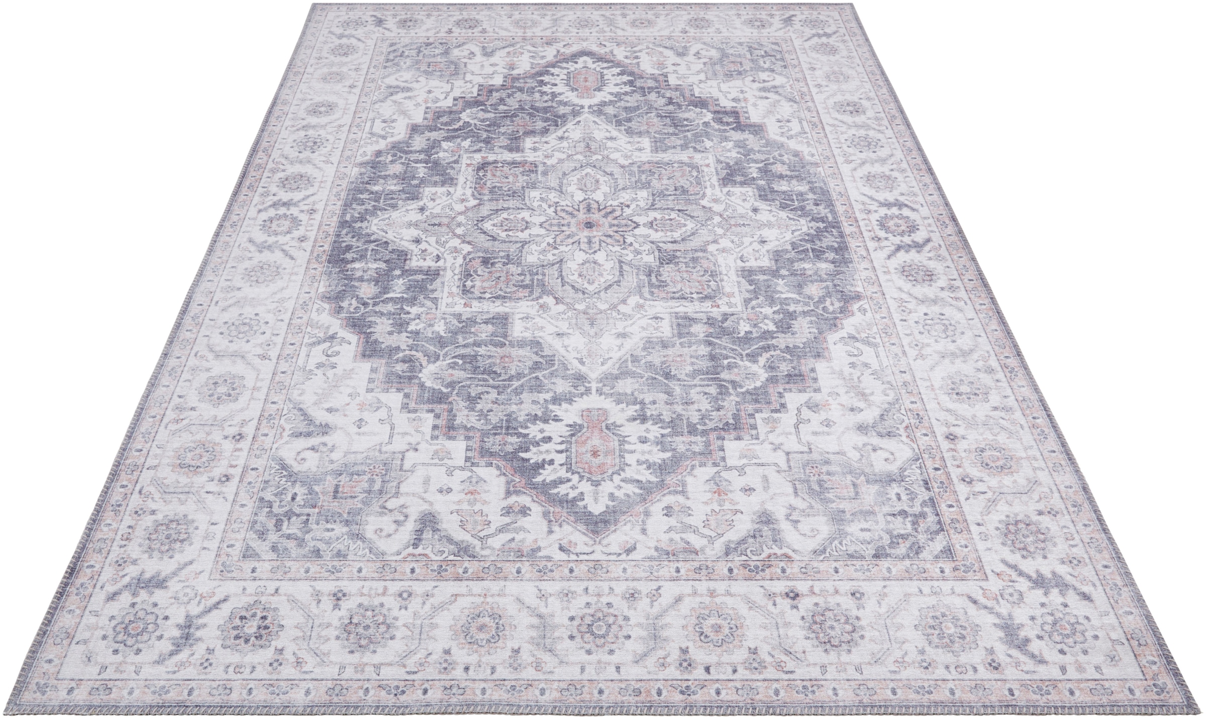NOURISTAN Teppich »Anthea«, rechteckig, 5 mm Höhe, Orientalisch, Läufer, Vintage, Wohnzimmer, Schlafzimmer, Esszimmer