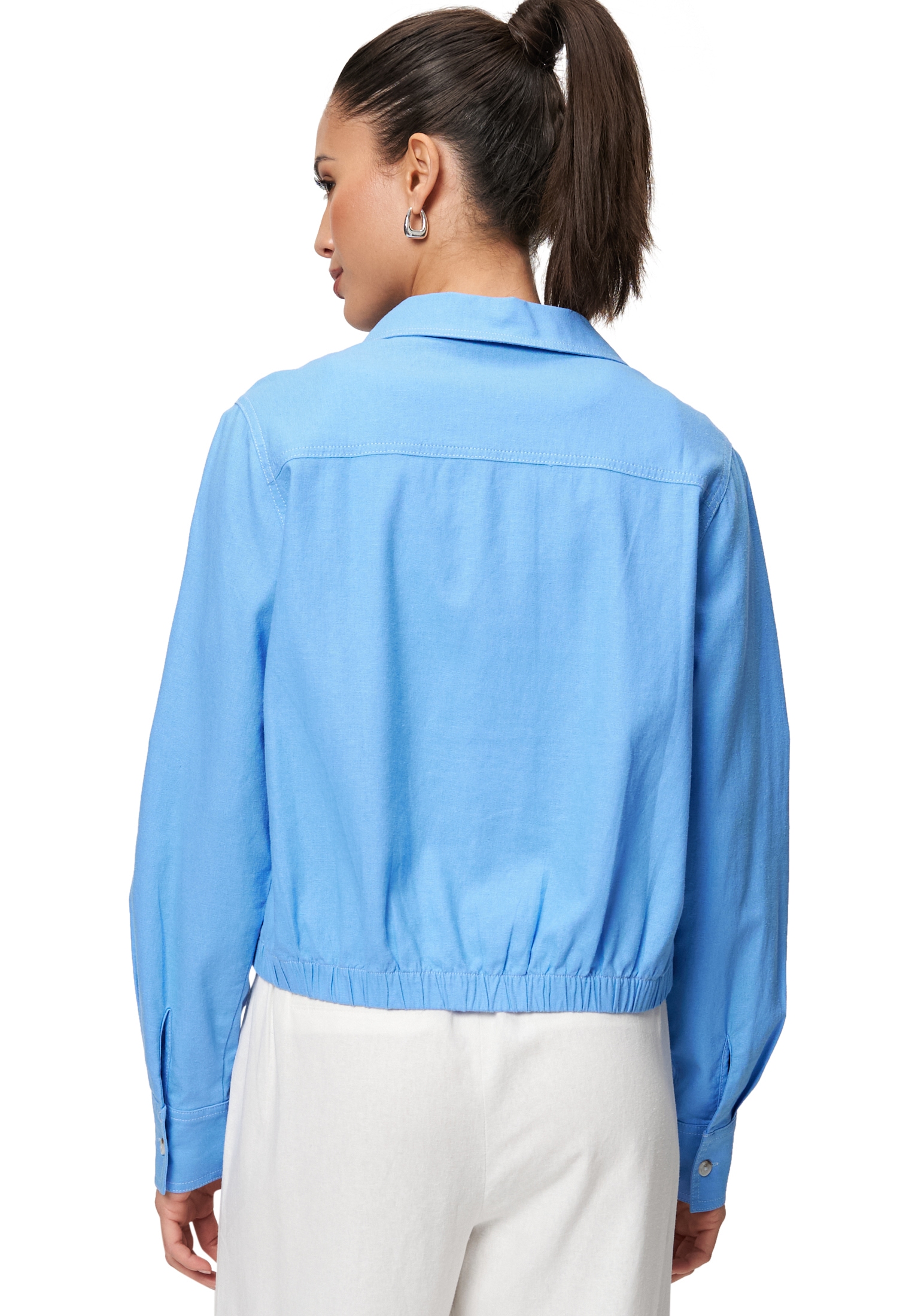 Zero Hemdbluse »Hemdbluse mit Klappentasche«