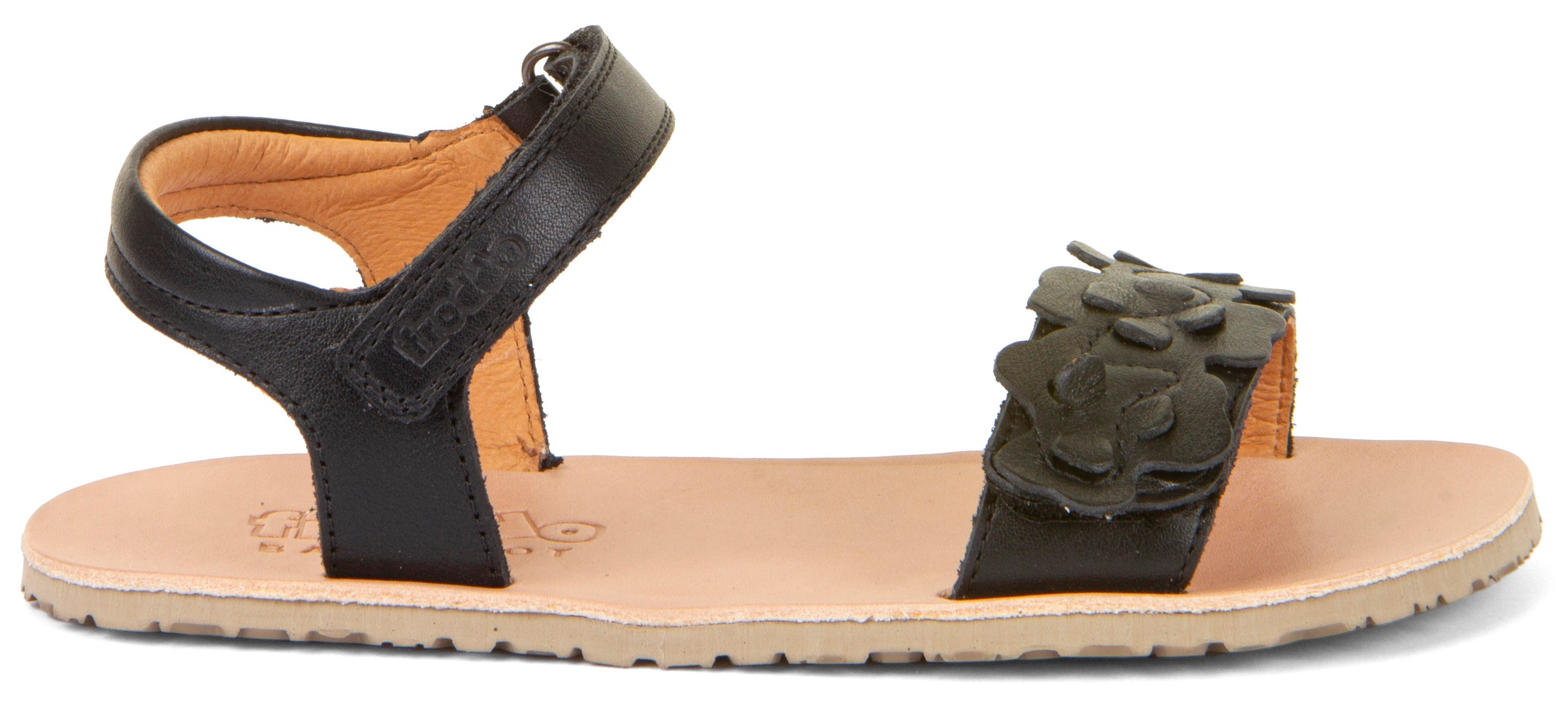 froddo® Sandale »Flexible Blumen«, Sommerschuh, Barfußschuh, Sandalette, mit zwei Klettverschlüsse