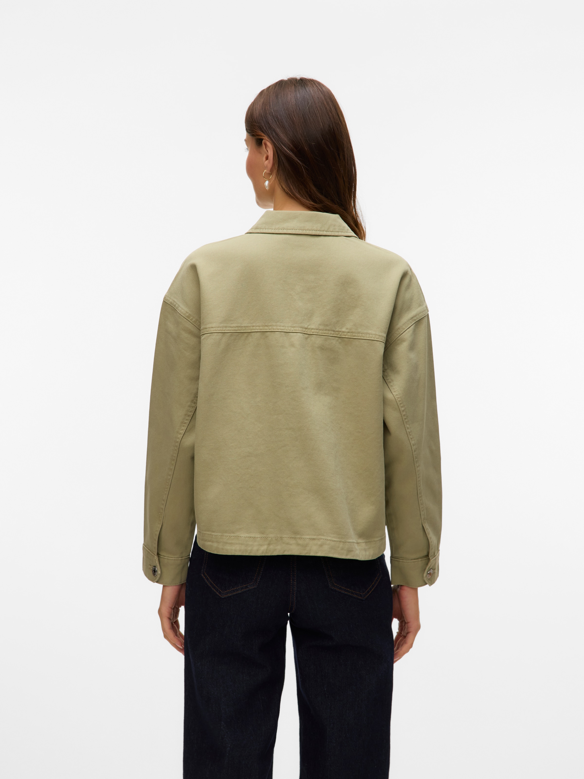 Vero Moda Jeansjacke »VMJAMIE LS DENIM SHACKET MIX NOOS«