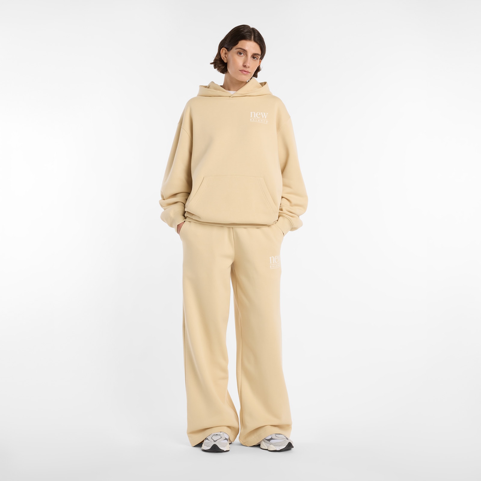 New Balance Kapuzensweatshirt , mit Kapuze, langärmlig, mit angesetztem Bündchen am Ärmelabschluss
