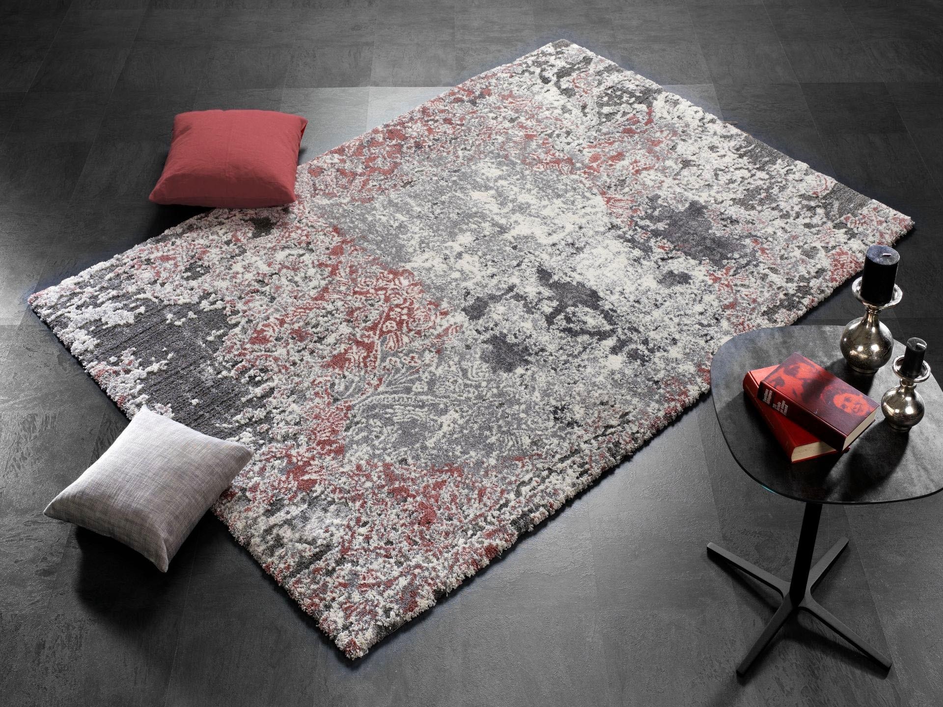 OCI DIE TEPPICHMARKE Teppich »Juwel Dramatica«, rechteckig, 20 mm Höhe, Wohnzimmer