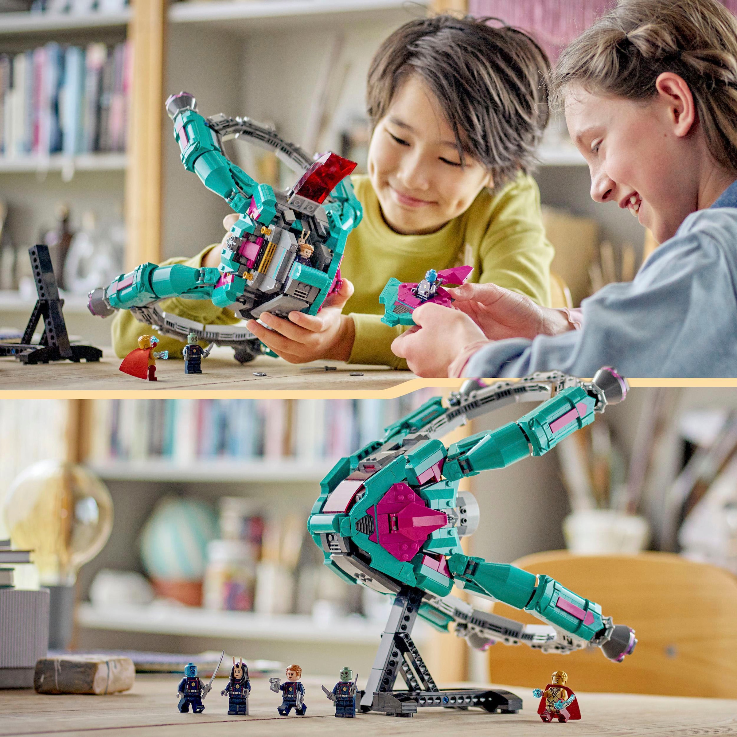 LEGO® Konstruktionsspielsteine »Das neue Schiff der Guardians (76255), LEGO® Marvel«, (1108 St.), Made in Europe