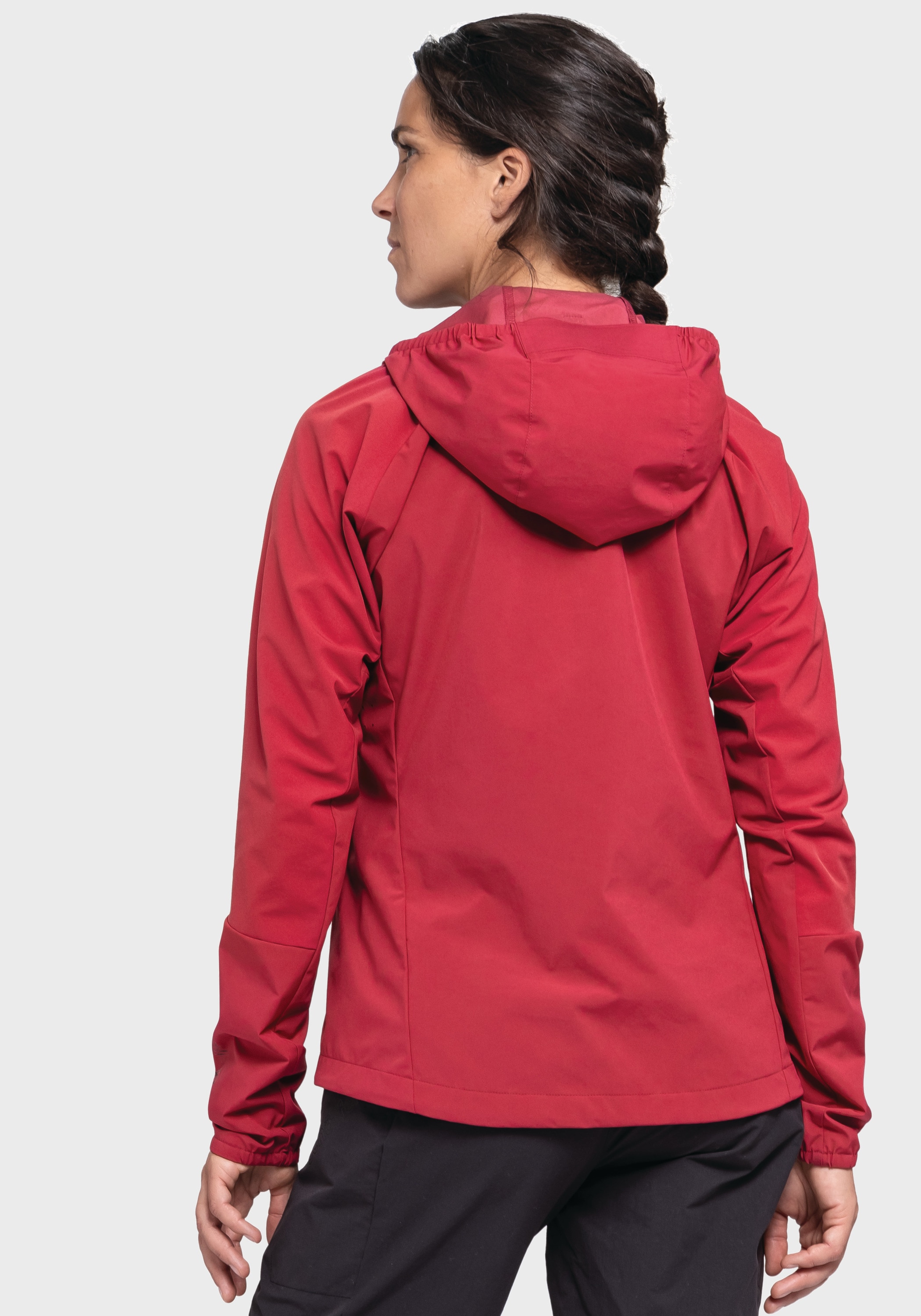 Schöffel Outdoorjacke »Bike Hybrid Jk Style Mamry WMS«, mit Kapuze