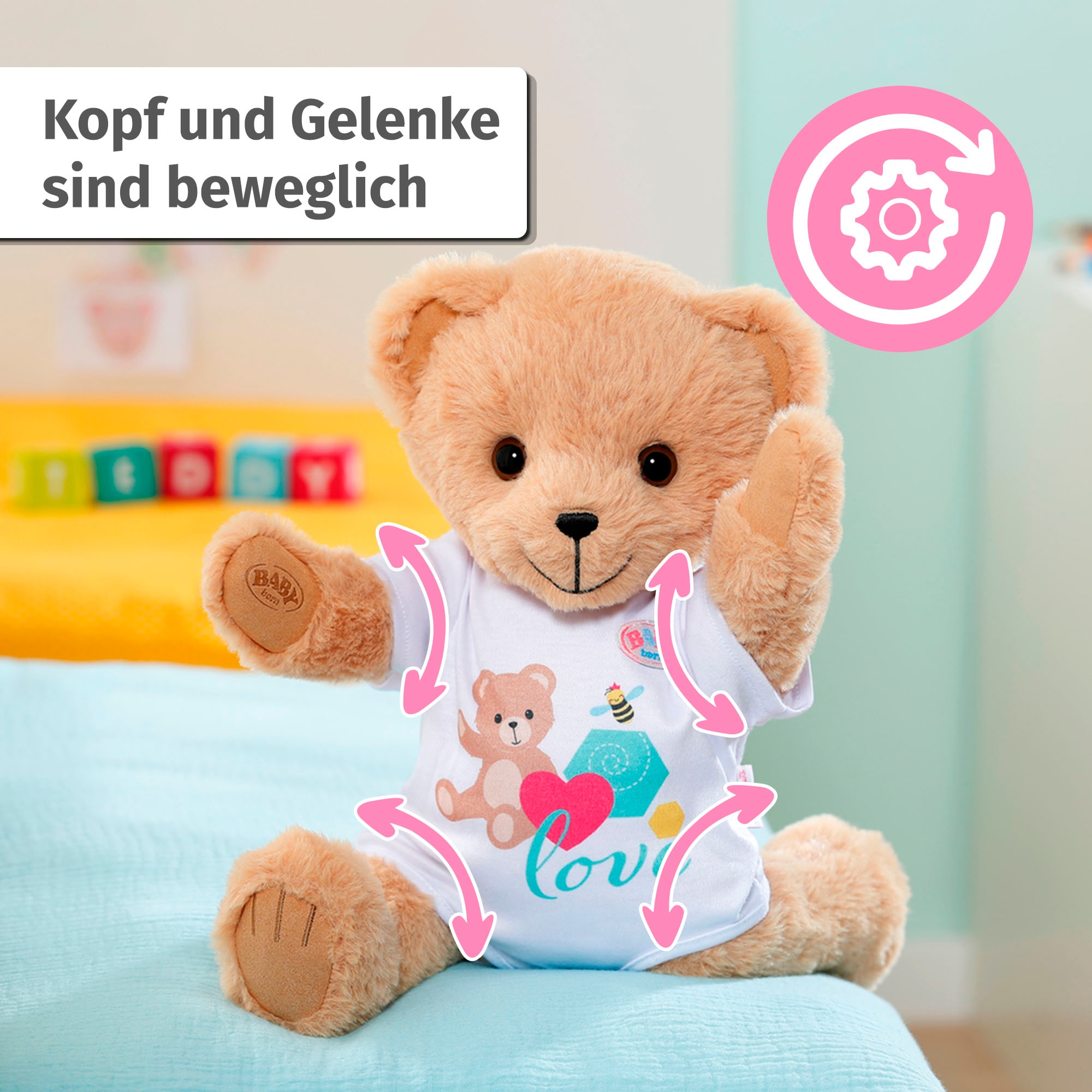 Baby Born Plüschfigur »Singender Teddy, Deutsch«