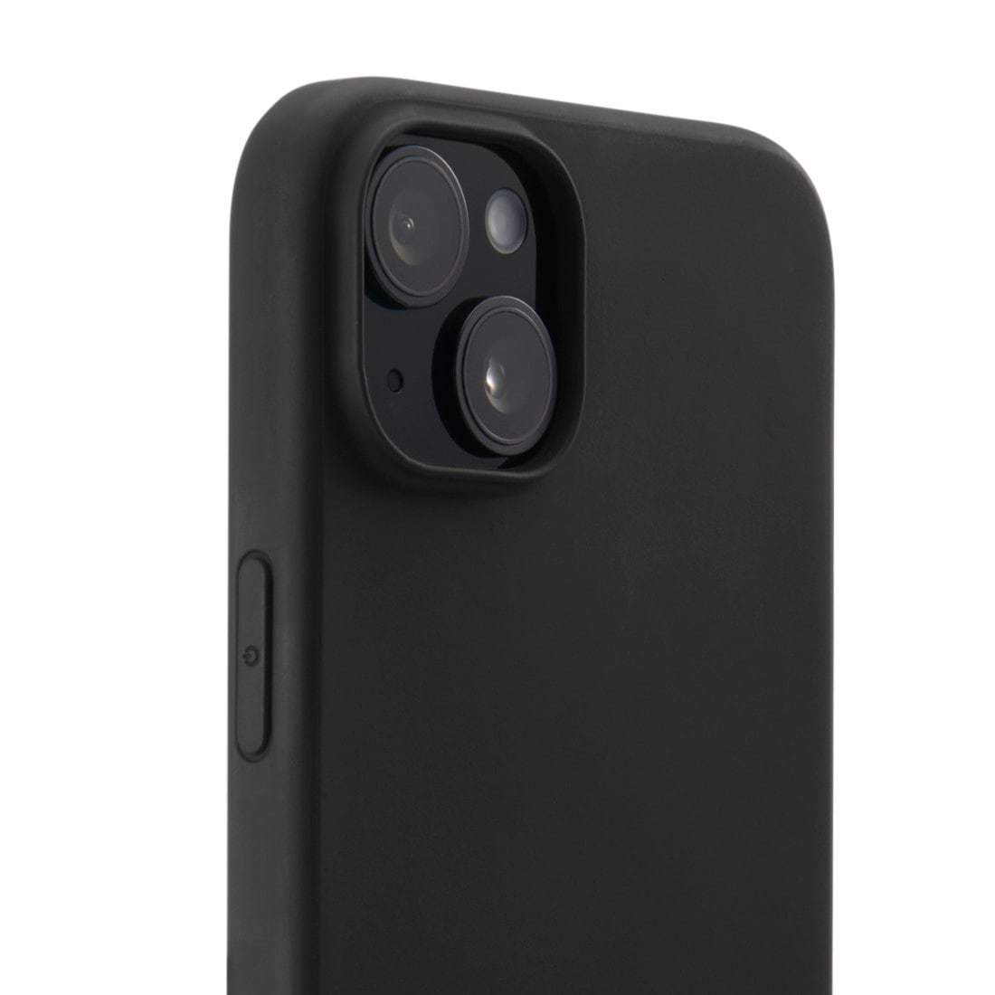 Hama Handyhülle »Handyhülle "Fantastic Feel" für Apple iPhone 15, Schwarz« Apple iPhone 15 Kratzschutz und bezogene Seitentasten