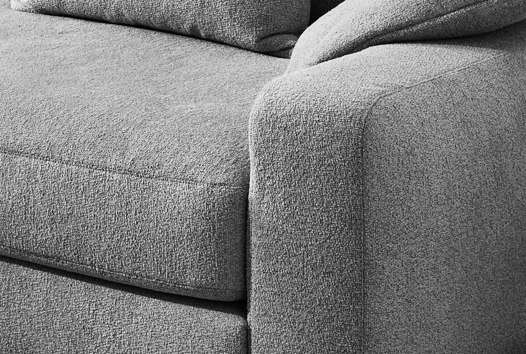Jockenhöfer Gruppe Big-Sofa »Milano XXL, B: 290 cm« mit Zierkissen, Relaxfläche 120x240 cm, Federkern