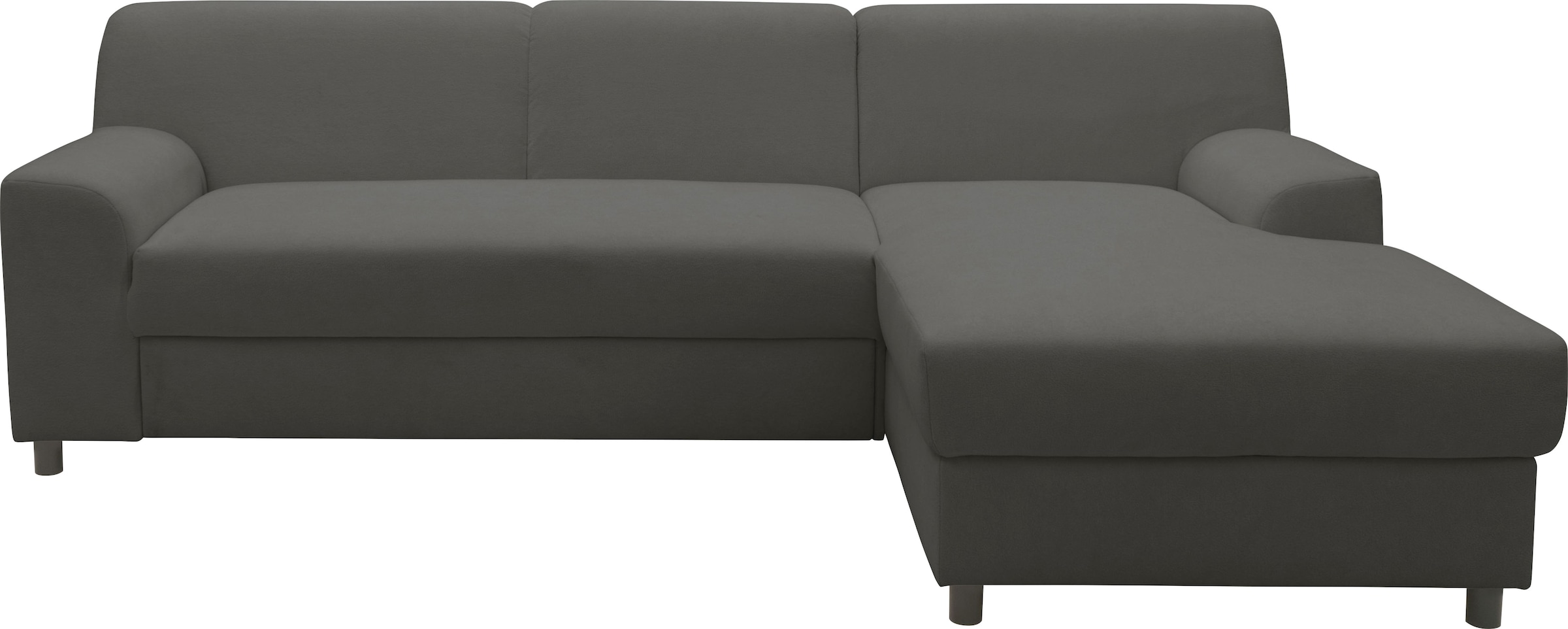 INOSIGN Ecksofa »Turah 2, L-Form, in Cord u. wasserabweisender Microfaser, Federkern«, B/T/H: 241/146/79 cm, incl. Zierkissen, wahlweise mit Bettfunktion