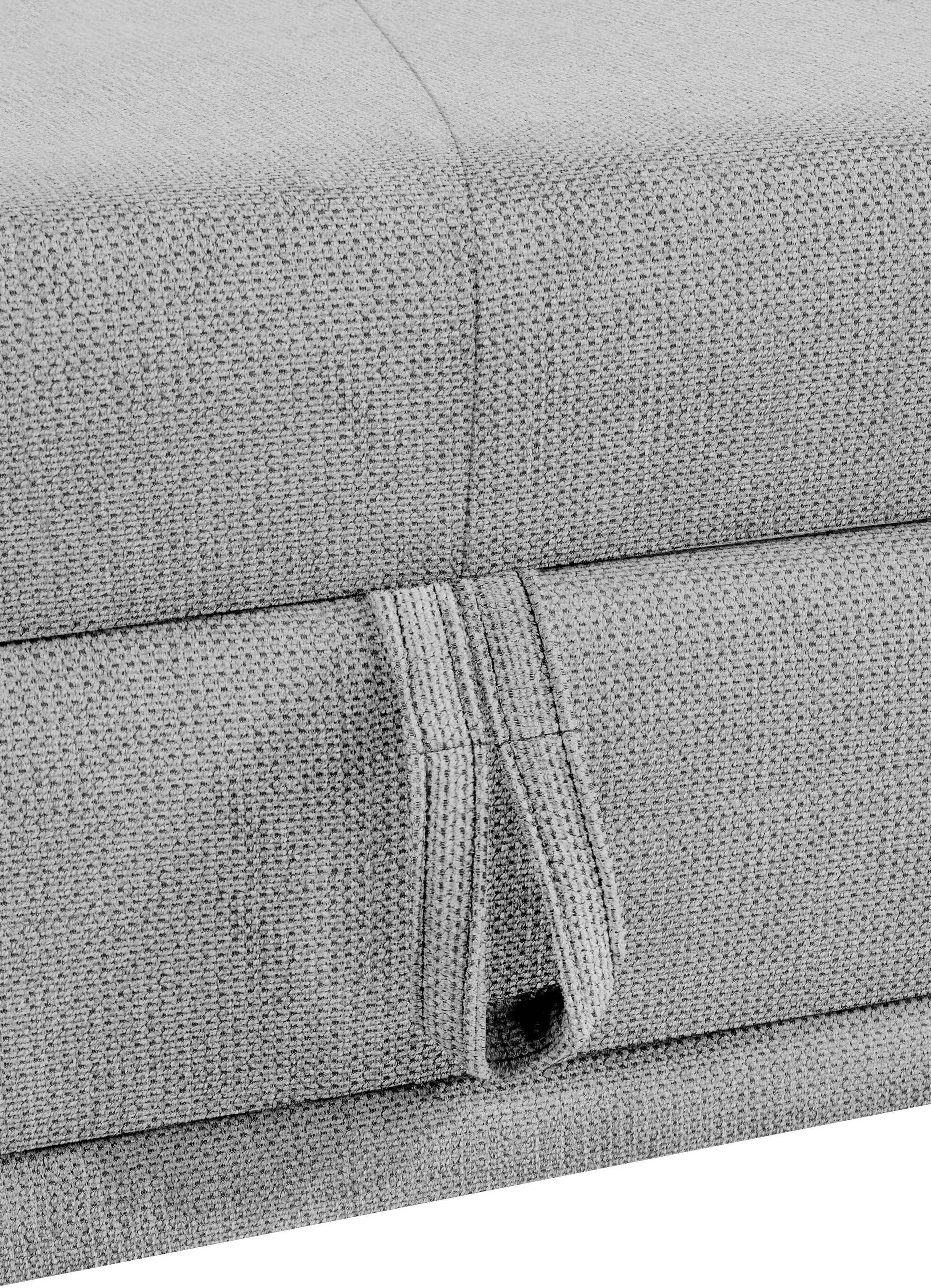 COTTA Ecksofa »Holiday L-Form mit Sitztiefen-, Armteil- und Kopfteilverstellung«, wahlweise mit Bettfunktion inkl. Bettkasten