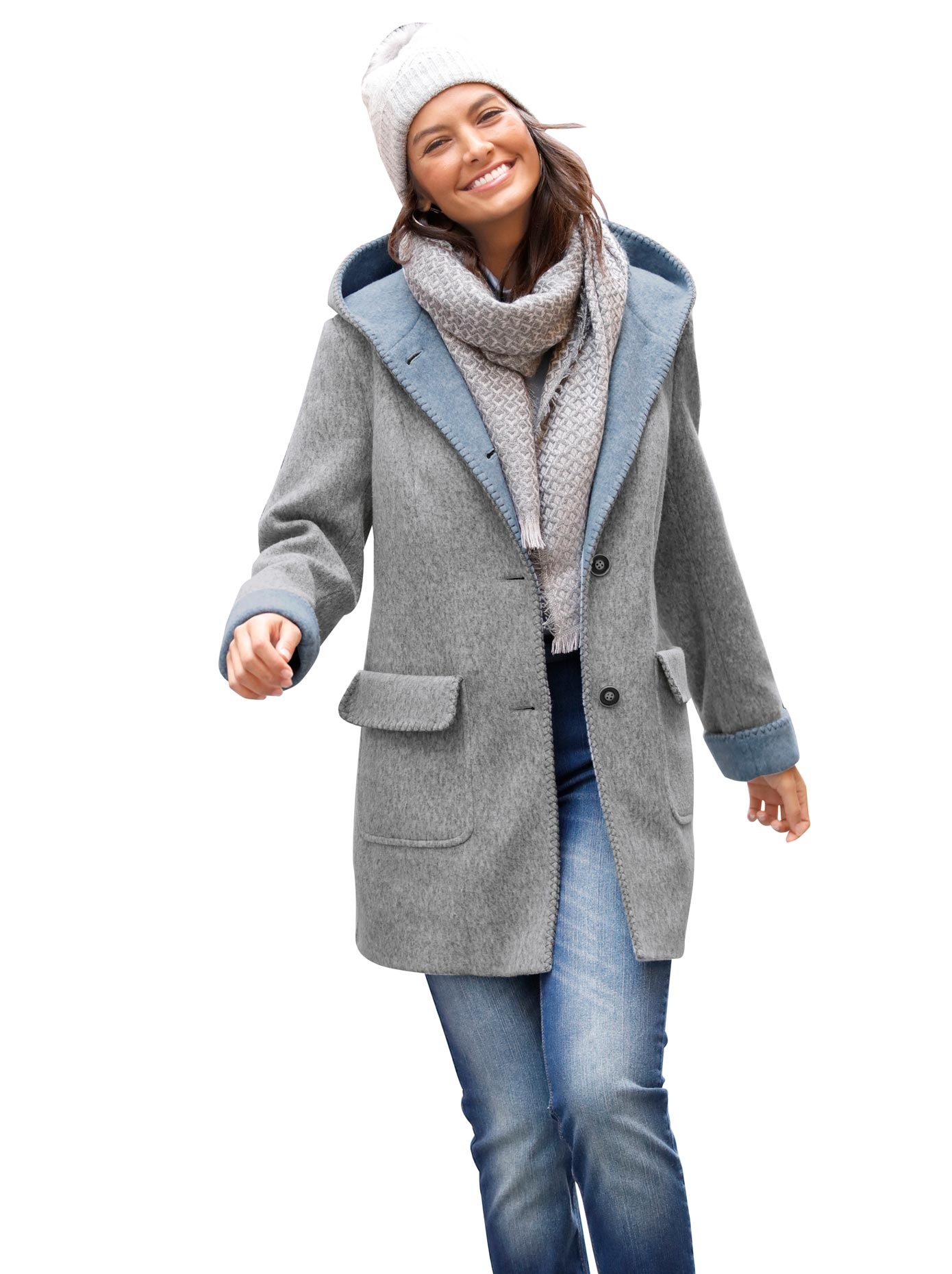 Casual Looks Anorak mit Kapuze