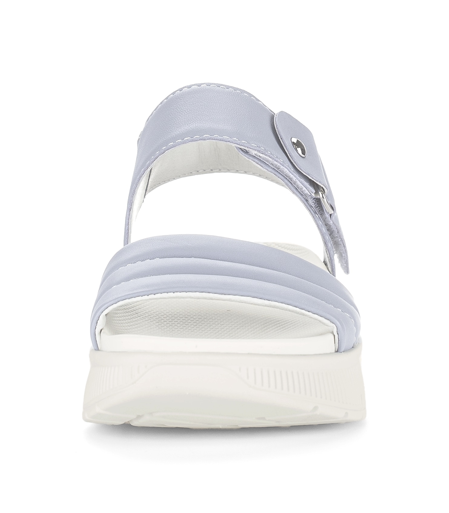 Gabor Riemchensandale  Plateau, Sandalette mit Ziernähten und Niete