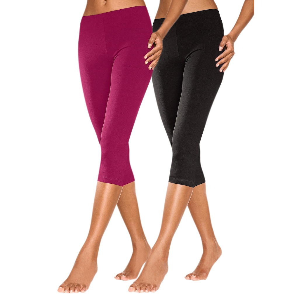 Vivance active Caprileggings, (2er-Pack)