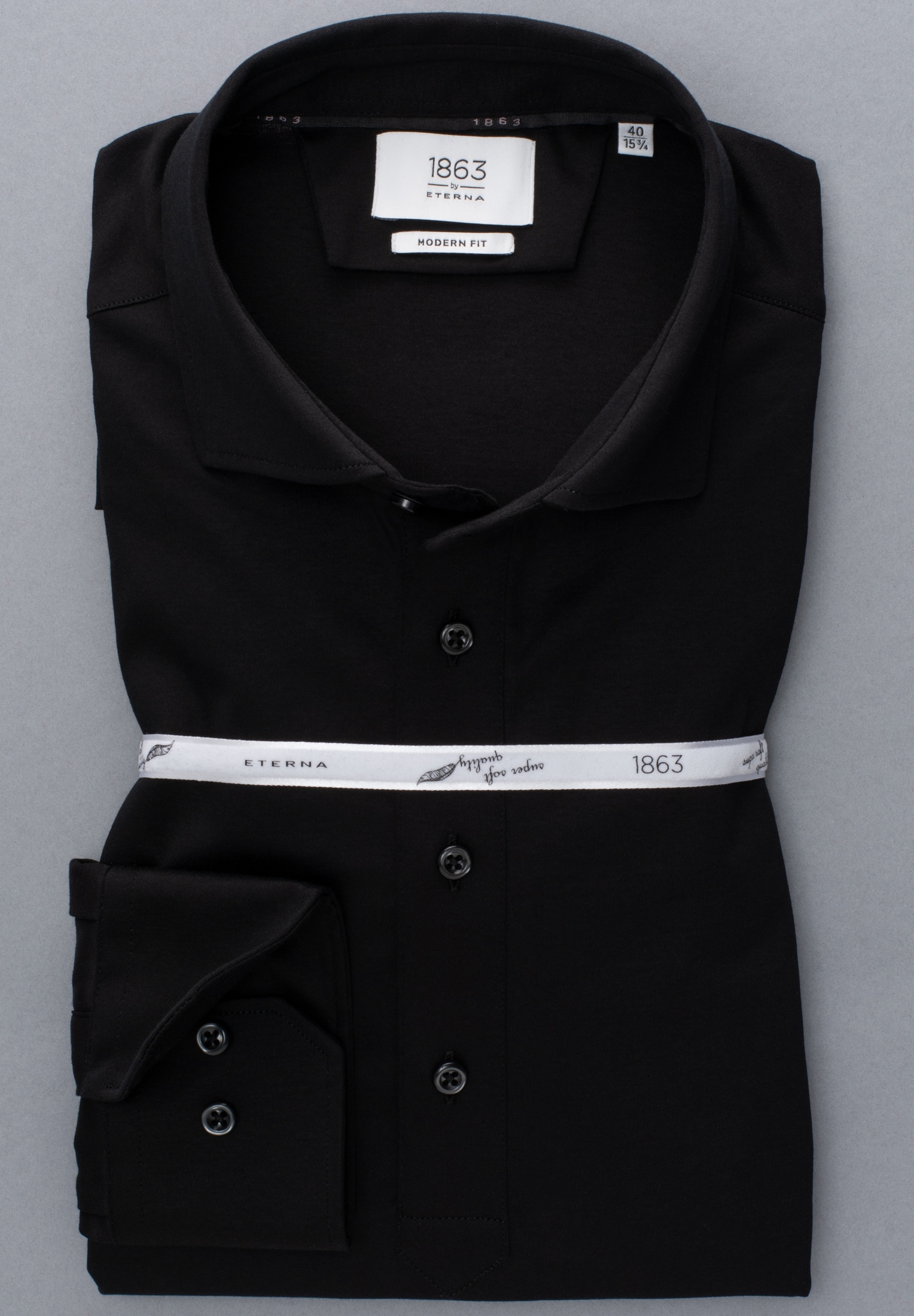 Eterna Langarmhemd »MODERN FIT« NON IRON (bügelfrei)