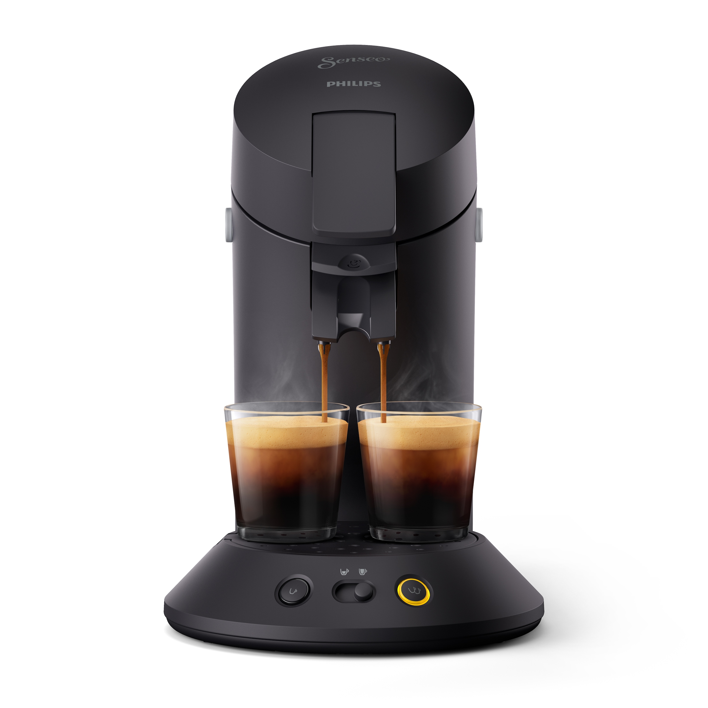 Philips Senseo Kaffeepadmaschine »Original Plus CSA210/22, mit zwei Kaffee-Einstellungen« Crema Plus u. Kaffee Boost Technologie